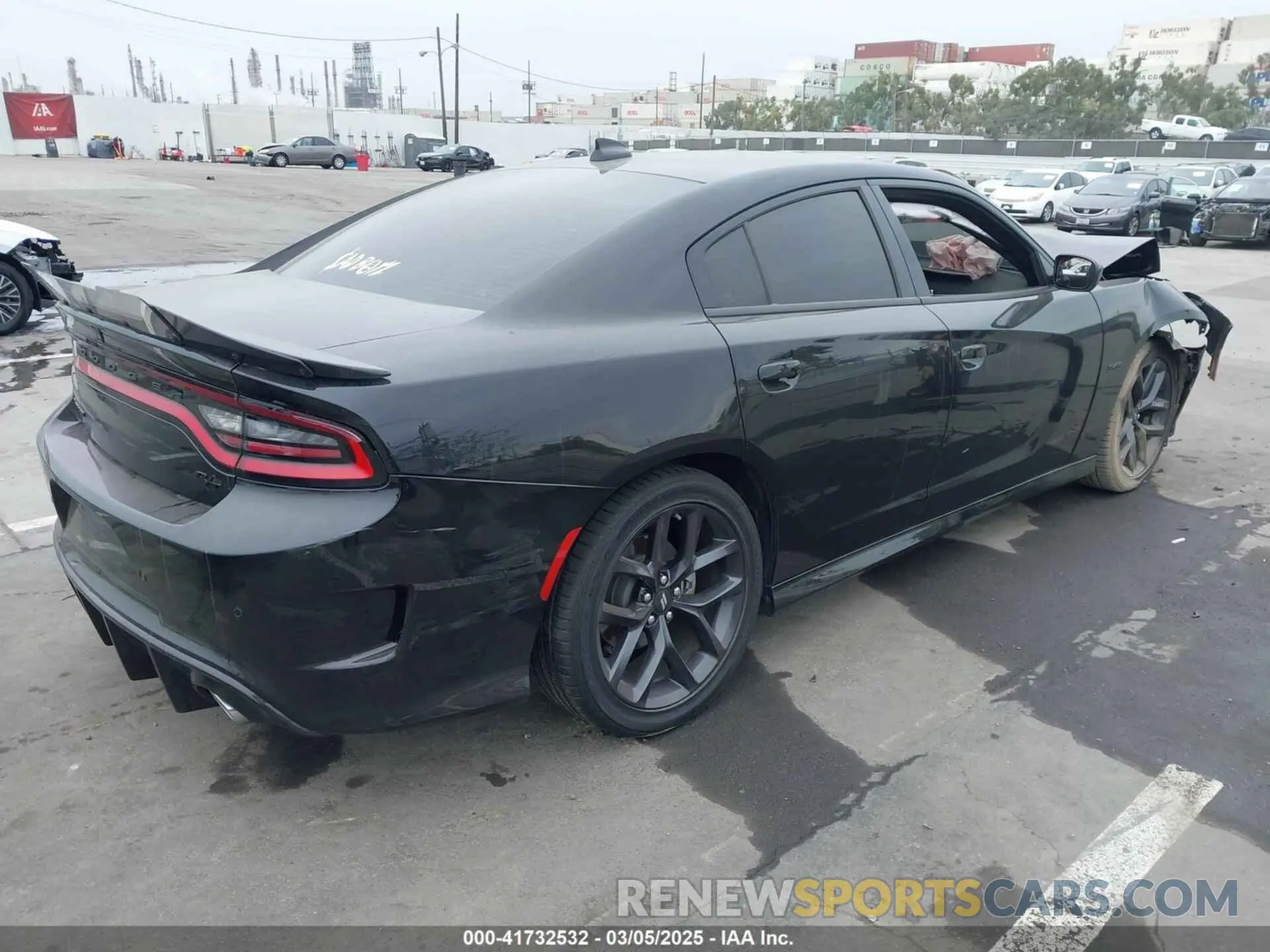 4 fotografías del automóvil dañado 2C3CDXCT3PH687565 DODGE CHARGER 2023