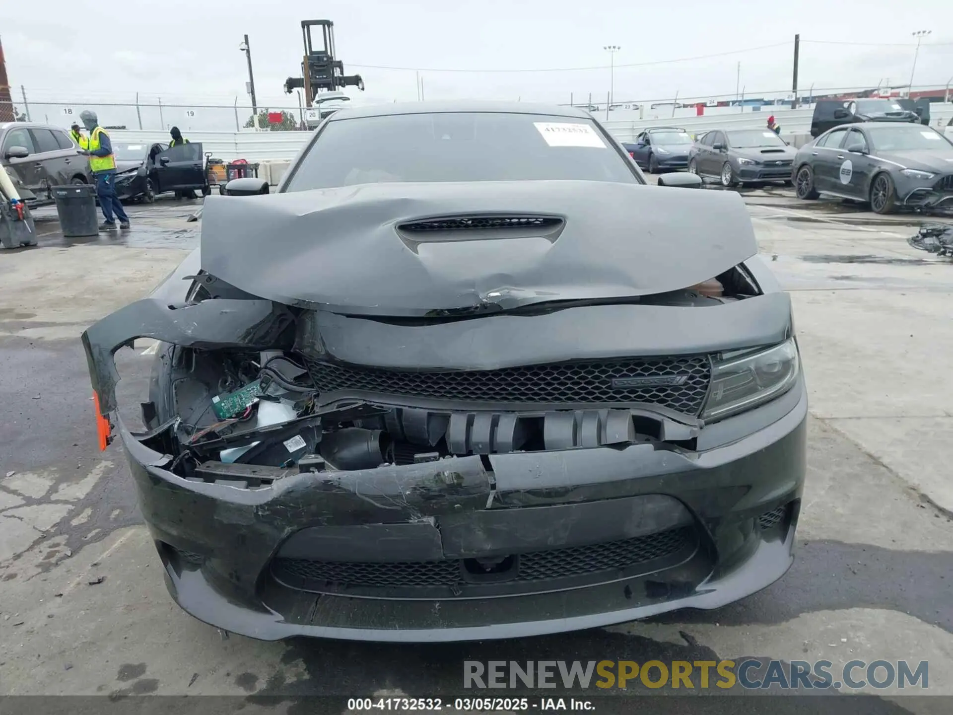 6 fotografías del automóvil dañado 2C3CDXCT3PH687565 DODGE CHARGER 2023