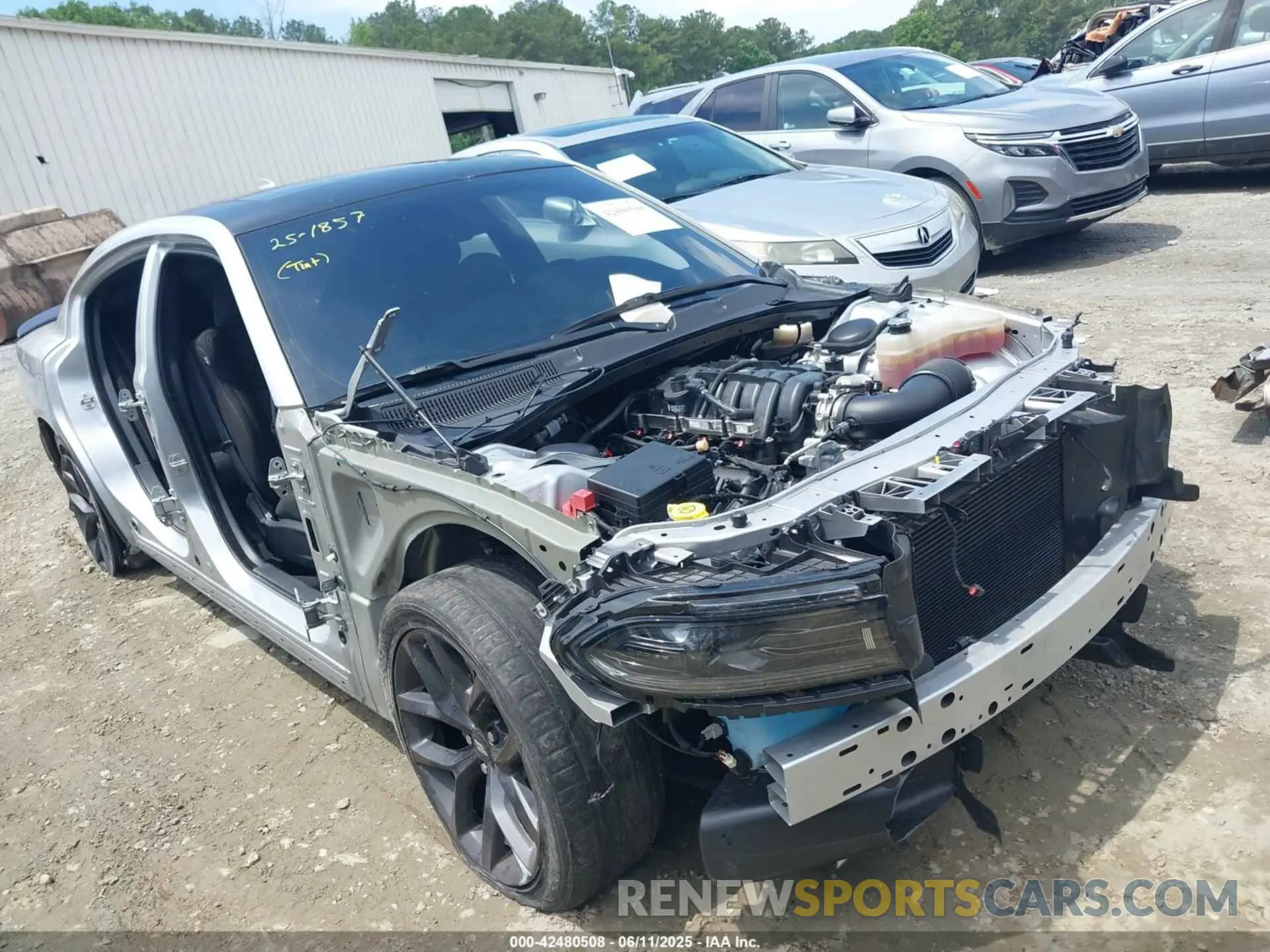 1 fotografías del automóvil dañado 2C3CDXCT5PH536145 DODGE CHARGER 2023