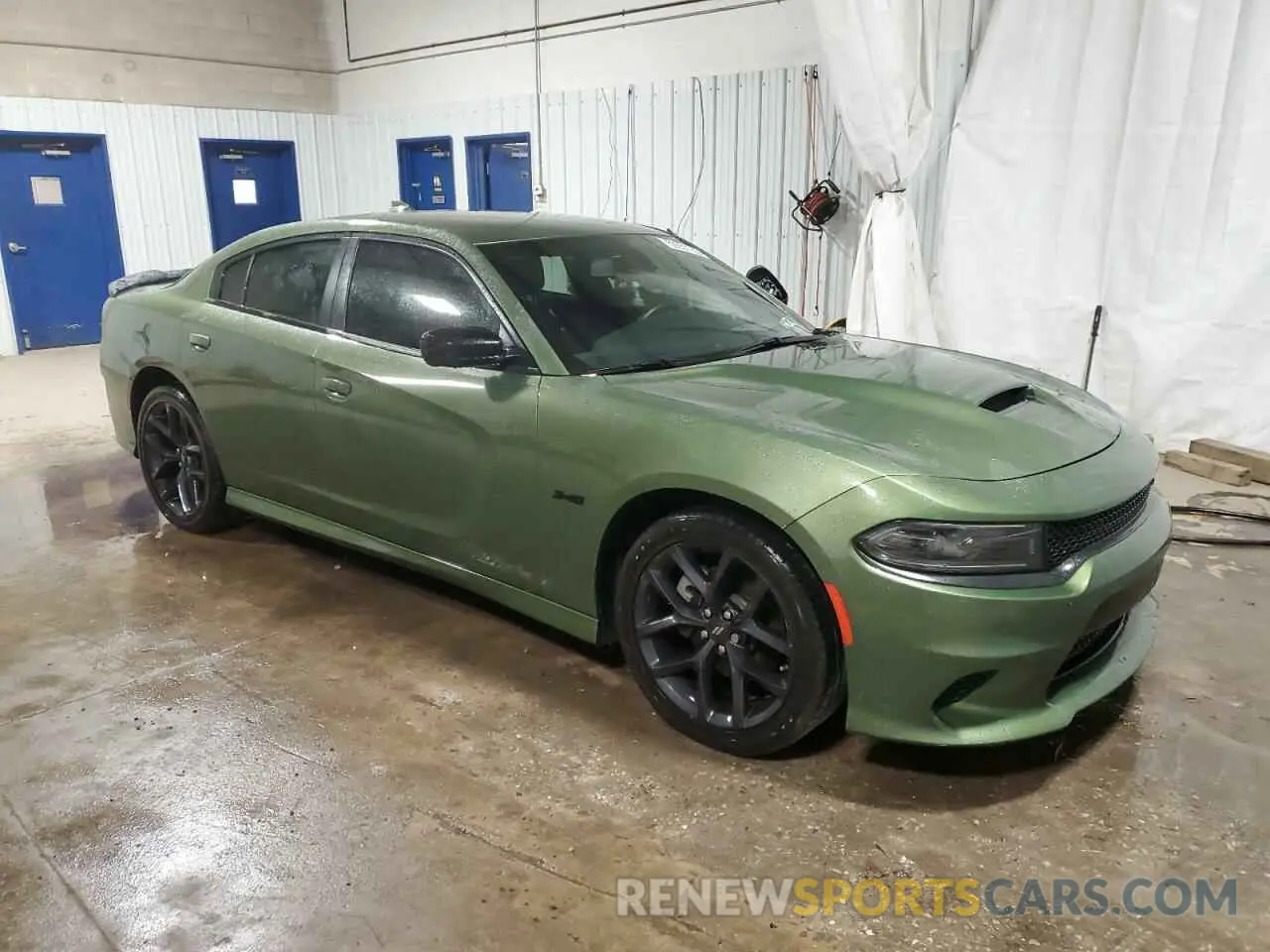 4 fotografías del automóvil dañado 2C3CDXCT5PH576855 DODGE CHARGER 2023