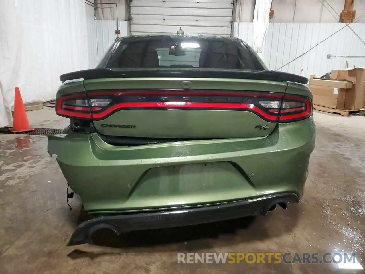 6 fotografías del automóvil dañado 2C3CDXCT5PH576855 DODGE CHARGER 2023