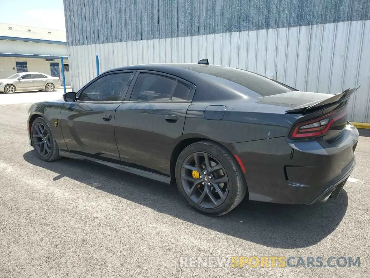 2 fotografías del automóvil dañado 2C3CDXCT6PH701331 DODGE CHARGER 2023