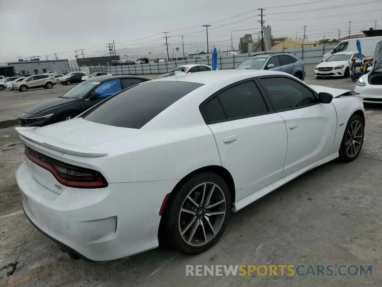 3 fotografías del automóvil dañado 2C3CDXCT7PH515846 DODGE CHARGER 2023