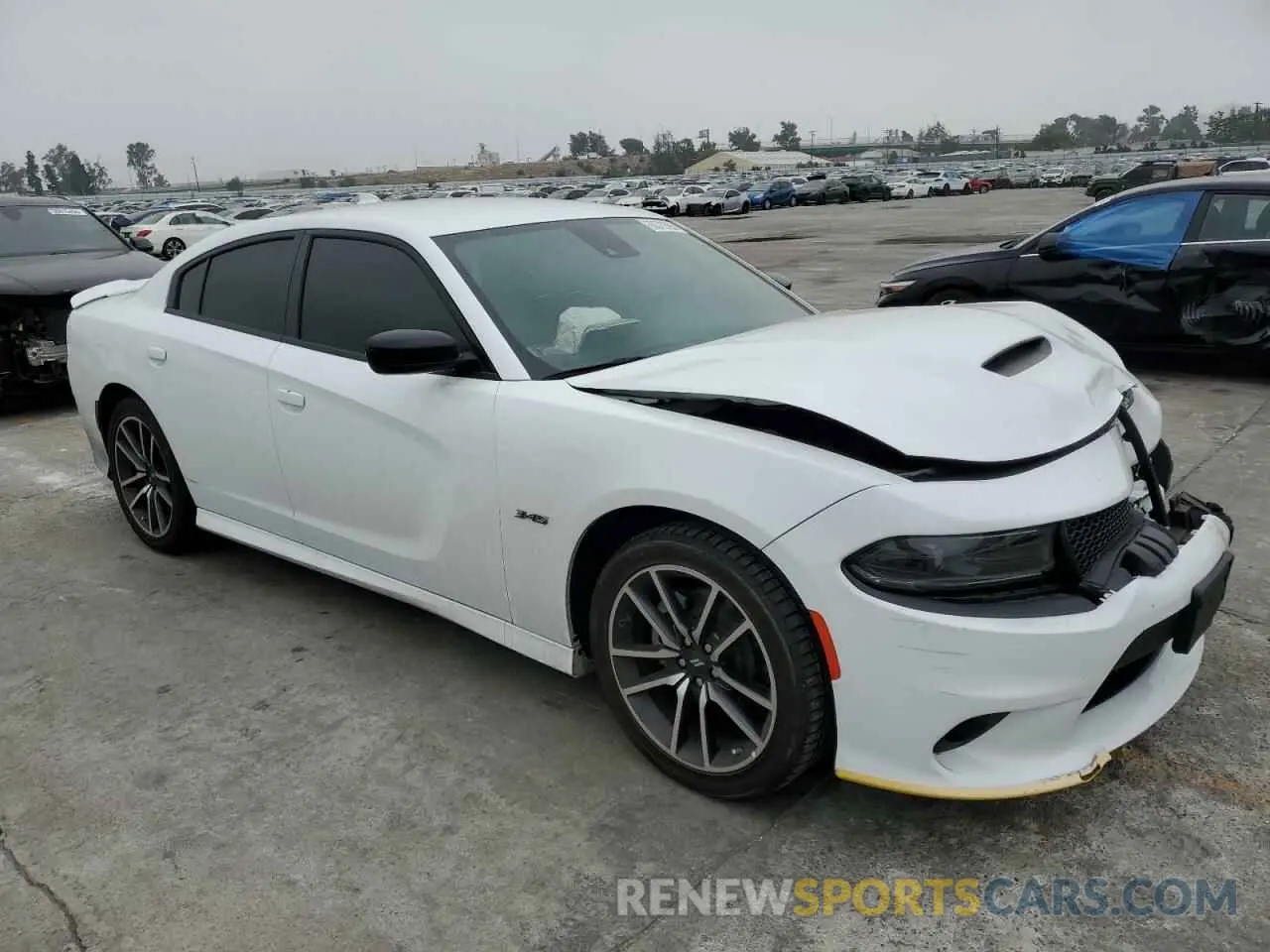 4 fotografías del automóvil dañado 2C3CDXCT7PH515846 DODGE CHARGER 2023