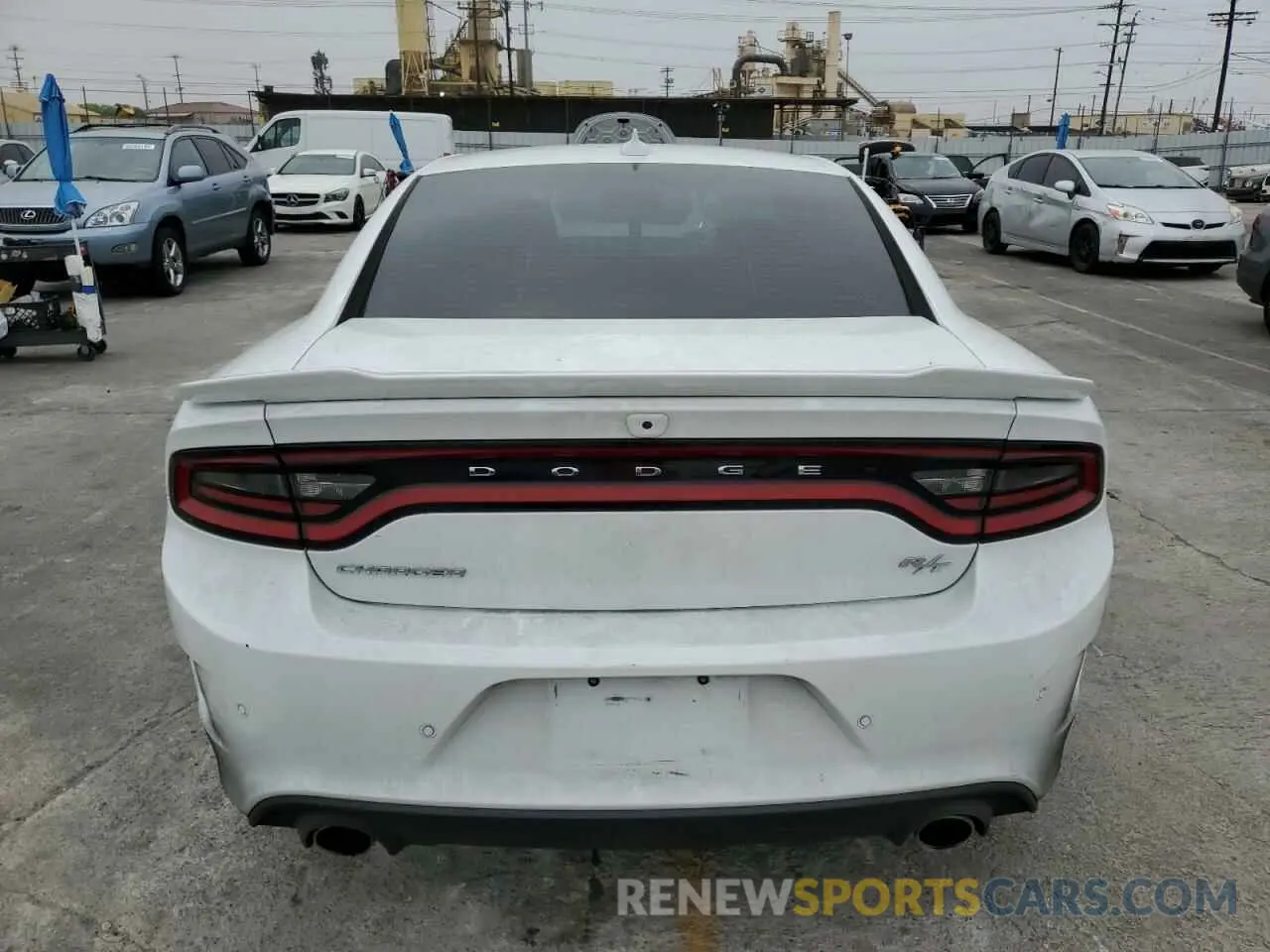 6 fotografías del automóvil dañado 2C3CDXCT7PH515846 DODGE CHARGER 2023