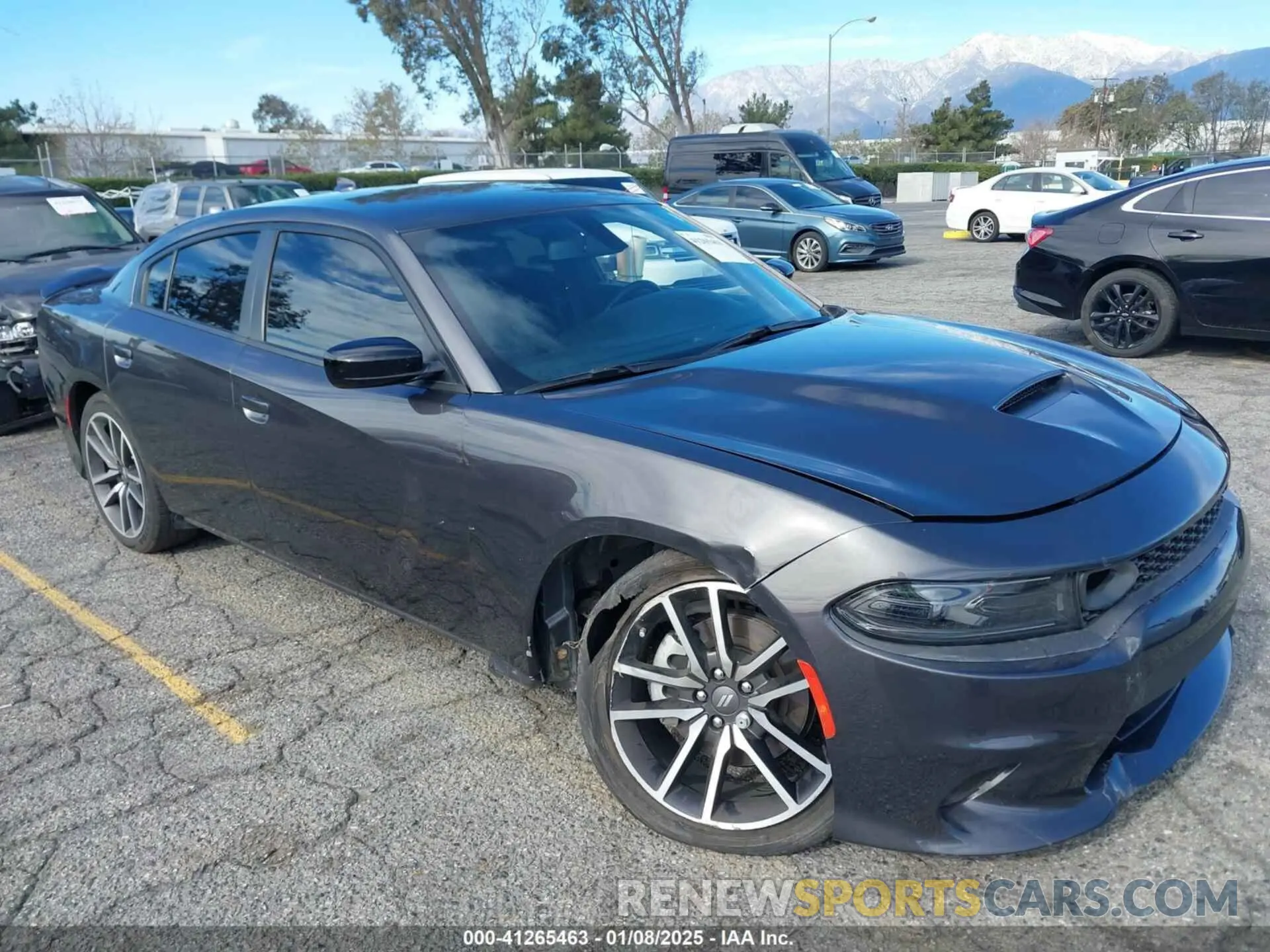 1 fotografías del automóvil dañado 2C3CDXCT7PH580485 DODGE CHARGER 2023