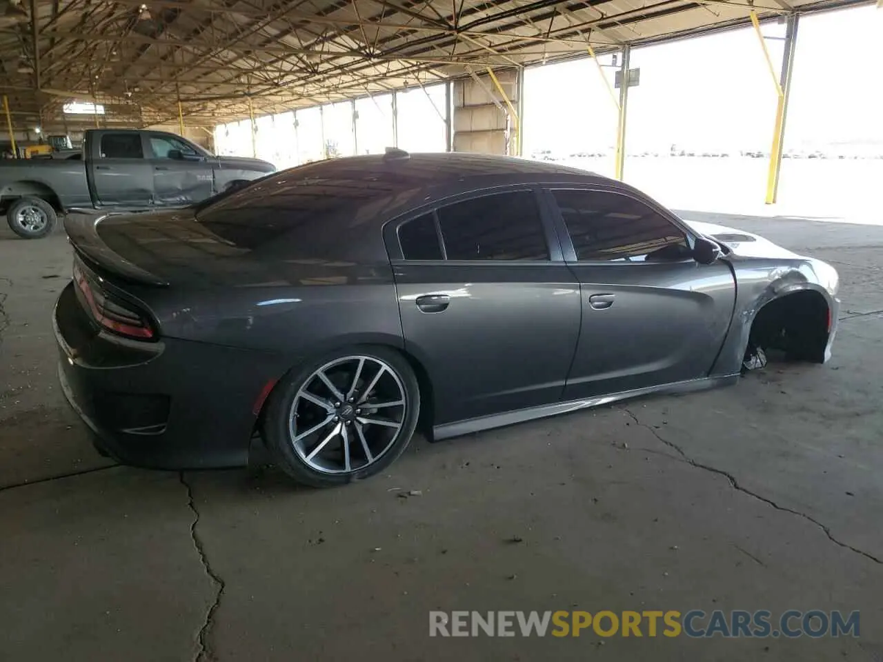 3 fotografías del automóvil dañado 2C3CDXCT7PH685298 DODGE CHARGER 2023