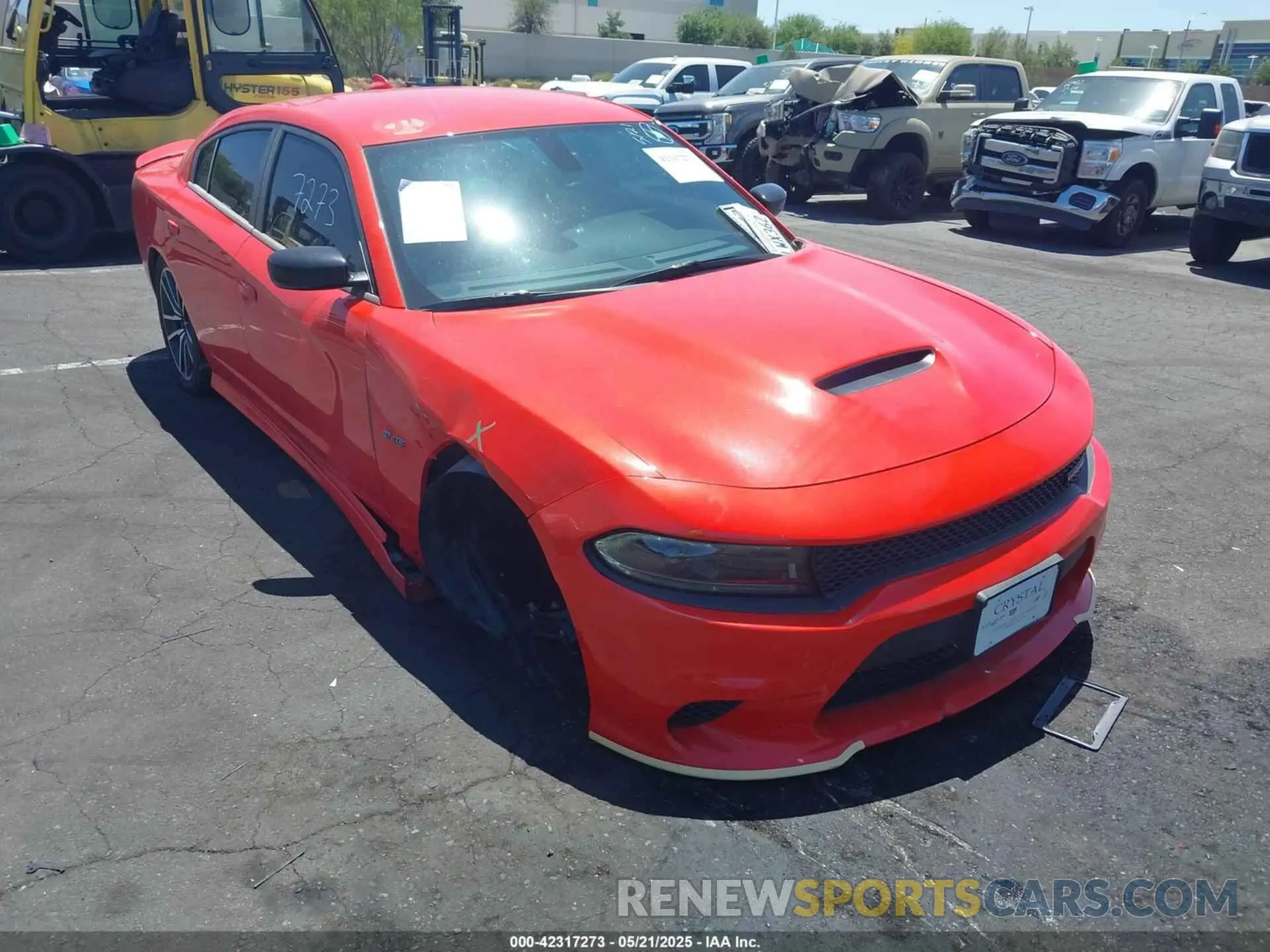 1 fotografías del automóvil dañado 2C3CDXCT7PH707848 DODGE CHARGER 2023
