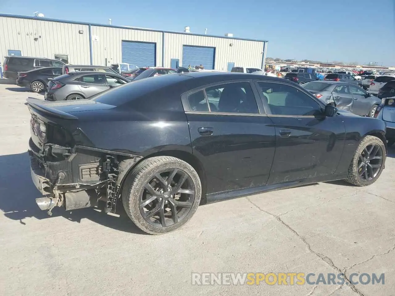 3 fotografías del automóvil dañado 2C3CDXCT8PH576560 DODGE CHARGER 2023