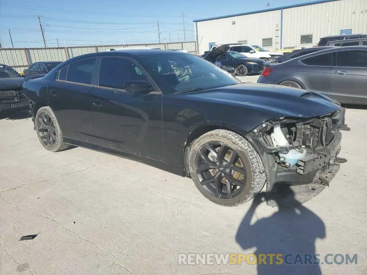 4 fotografías del automóvil dañado 2C3CDXCT8PH576560 DODGE CHARGER 2023