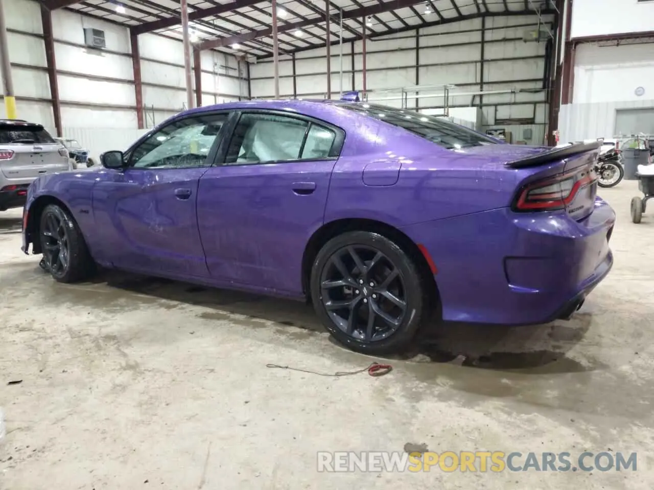 2 fotografías del automóvil dañado 2C3CDXCT9PH639455 DODGE CHARGER 2023