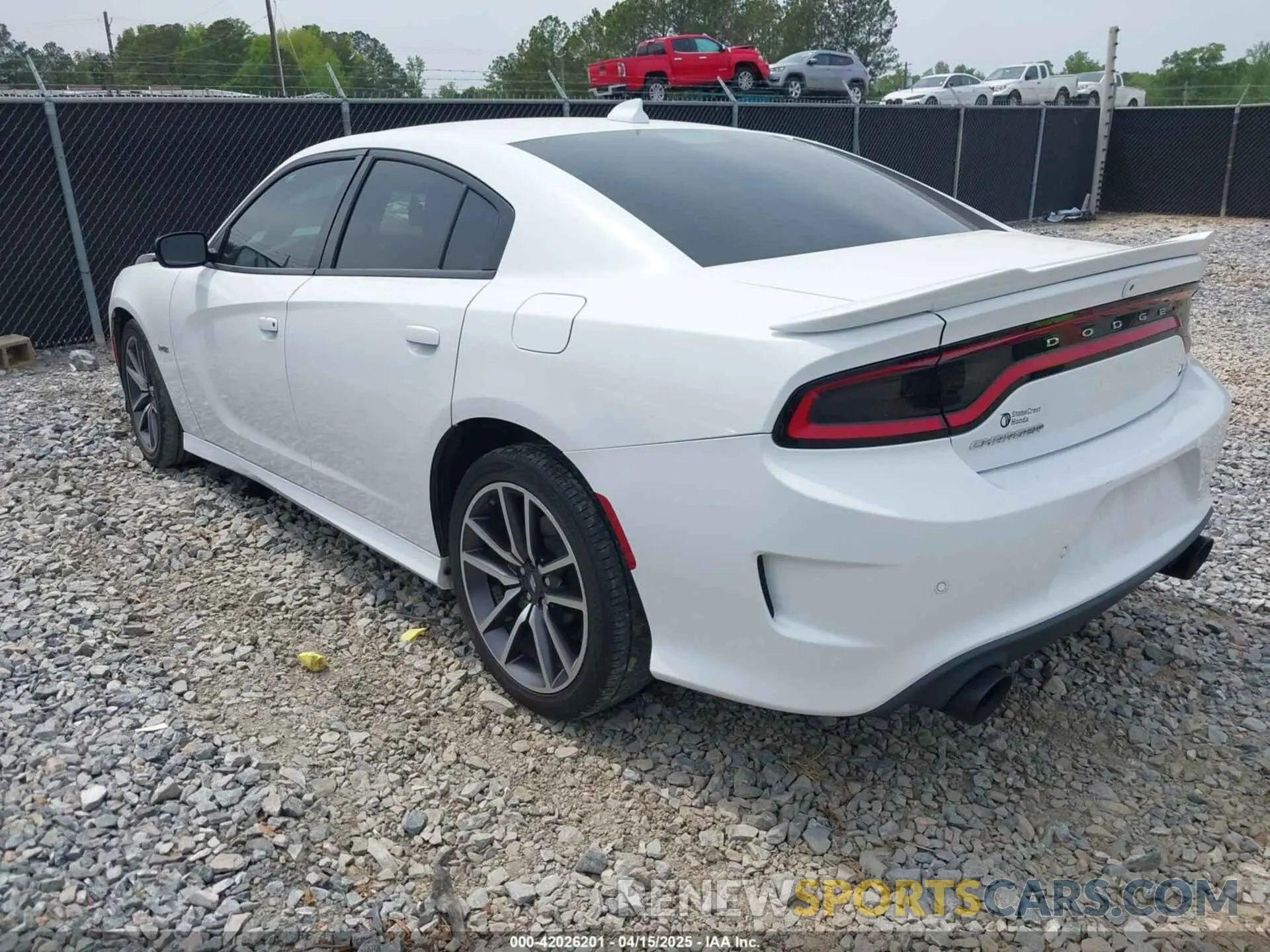 3 fotografías del automóvil dañado 2C3CDXCTXPH518630 DODGE CHARGER 2023