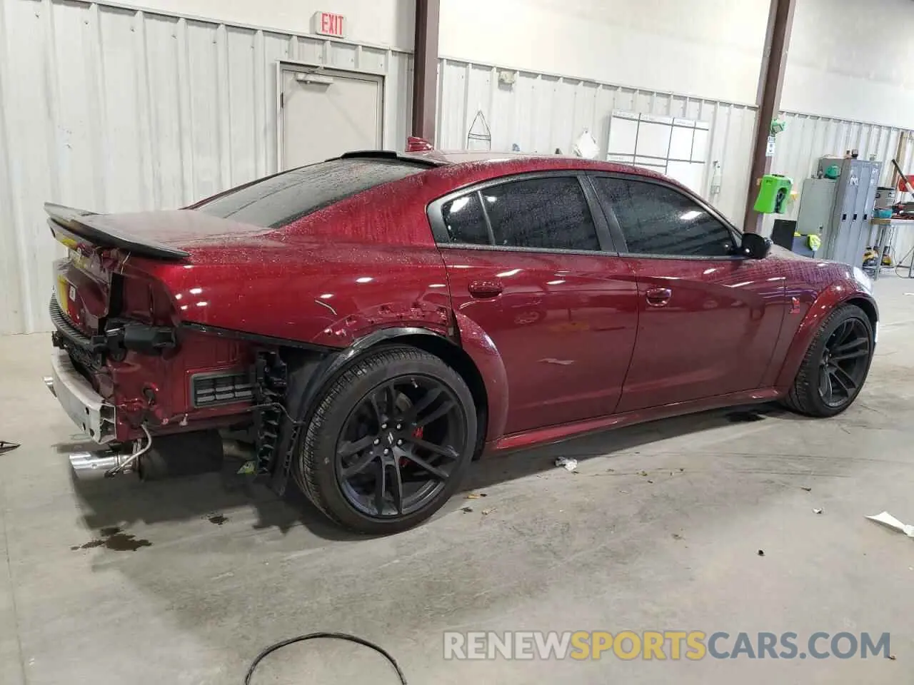 3 fotografías del automóvil dañado 2C3CDXGJ0PH701785 DODGE CHARGER 2023