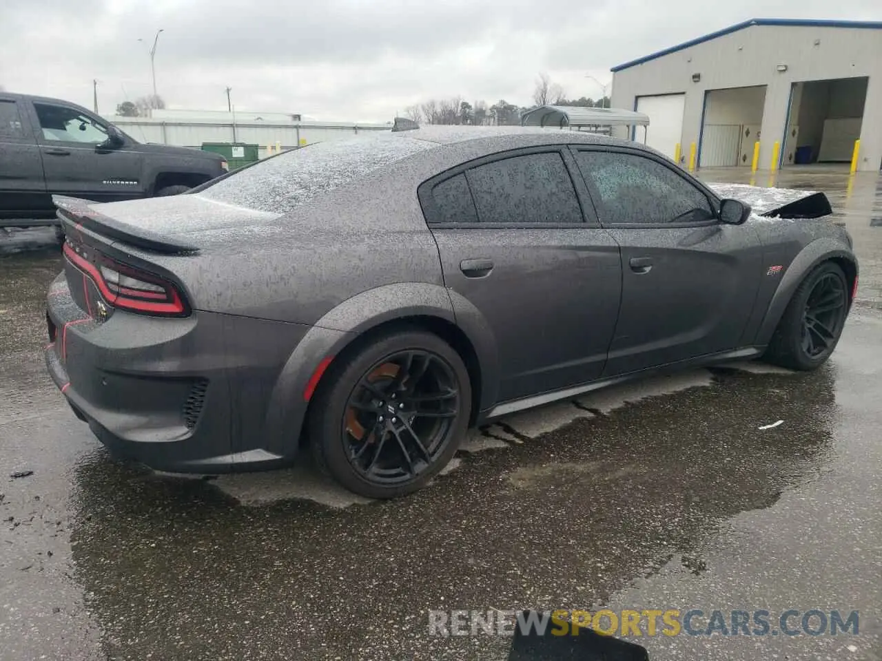 3 fotografías del automóvil dañado 2C3CDXGJ2PH580113 DODGE CHARGER 2023