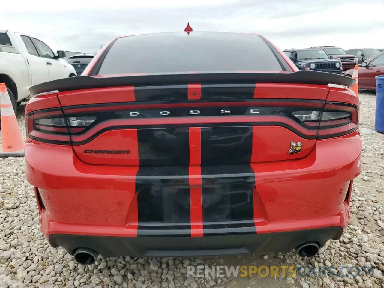 6 fotografías del automóvil dañado 2C3CDXGJ2PH687128 DODGE CHARGER 2023