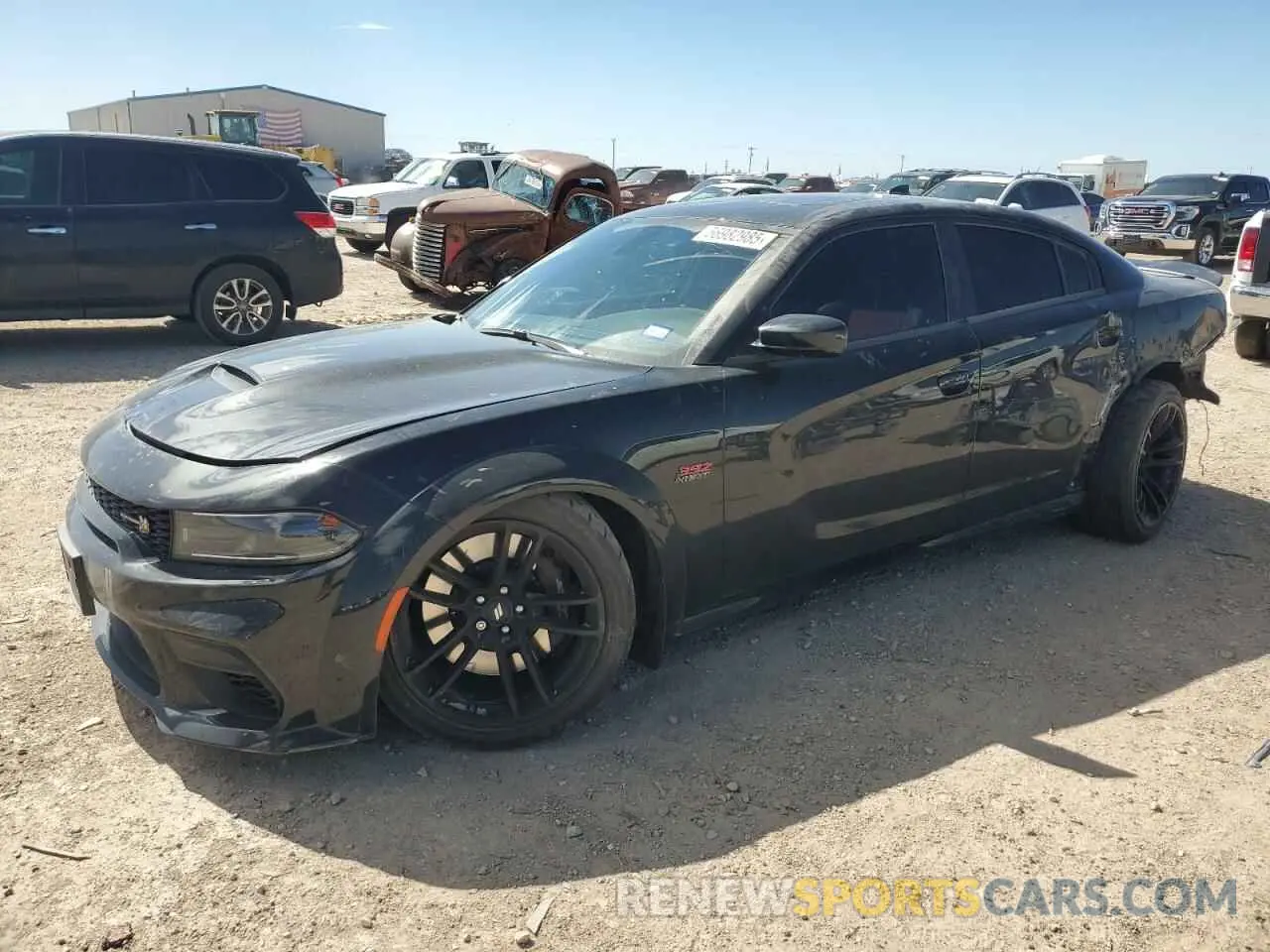 1 fotografías del automóvil dañado 2C3CDXGJ5PH625173 DODGE CHARGER 2023
