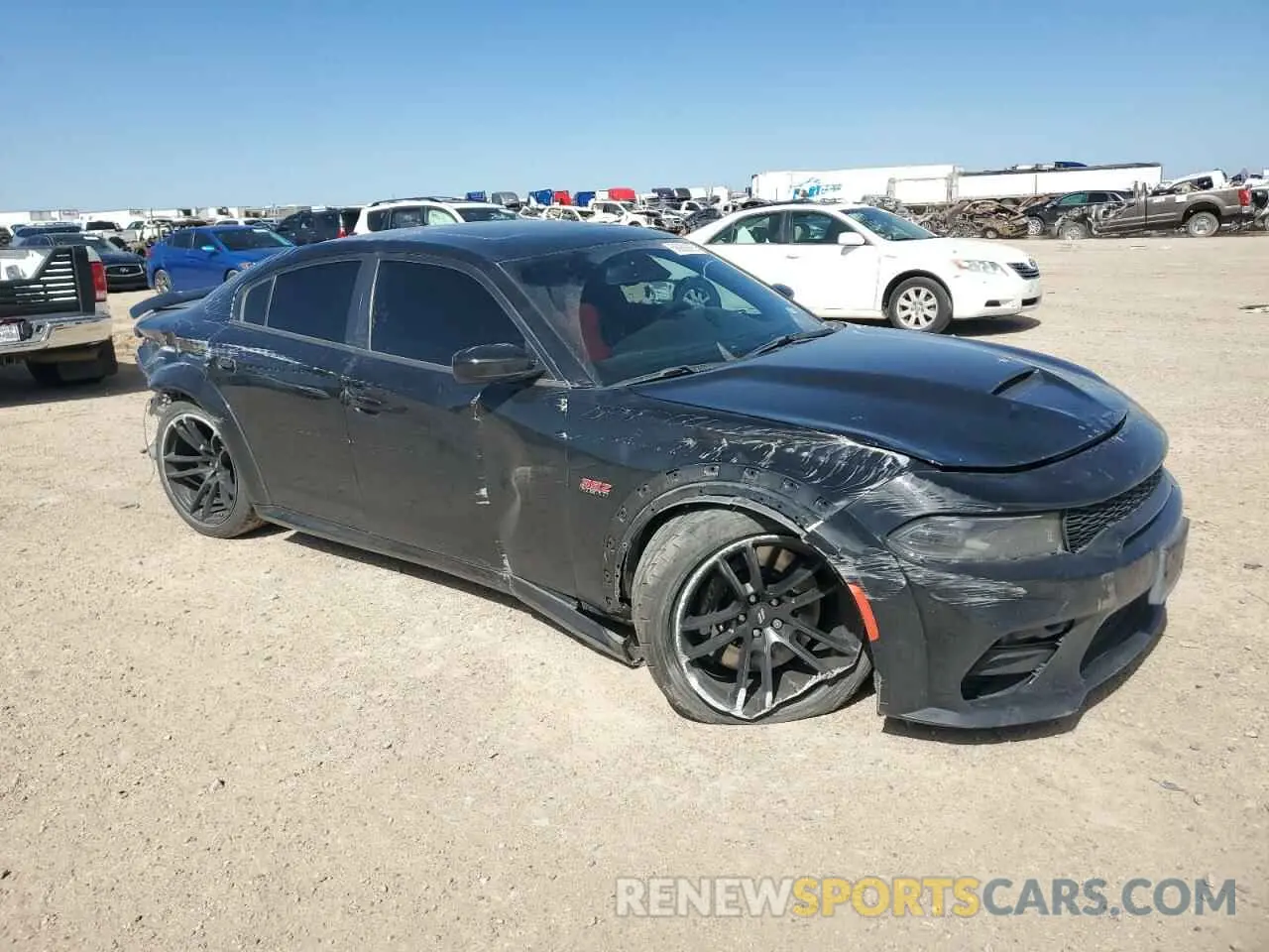 4 fotografías del automóvil dañado 2C3CDXGJ5PH625173 DODGE CHARGER 2023