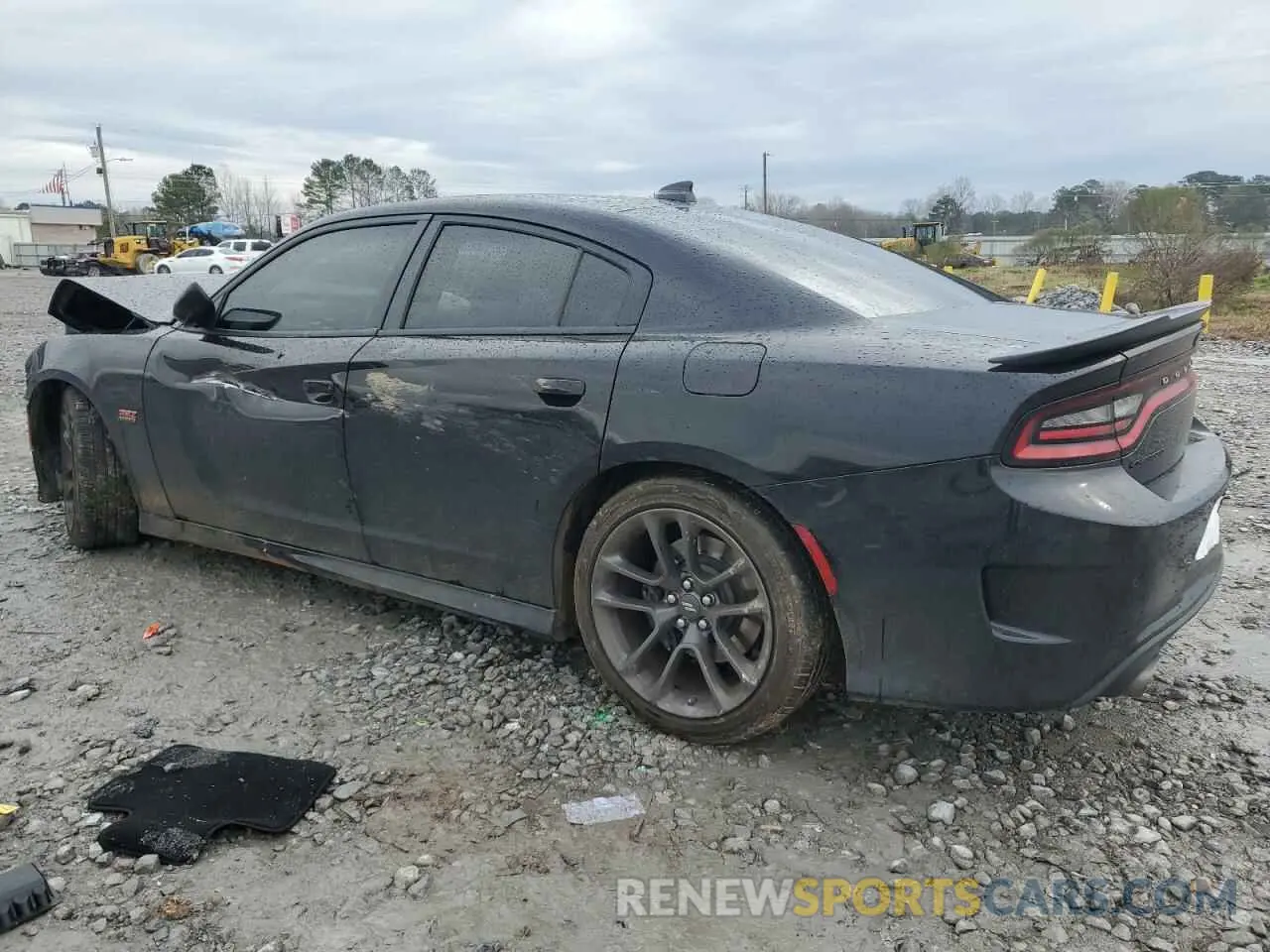 2 fotografías del automóvil dañado 2C3CDXGJ6PH702195 DODGE CHARGER 2023