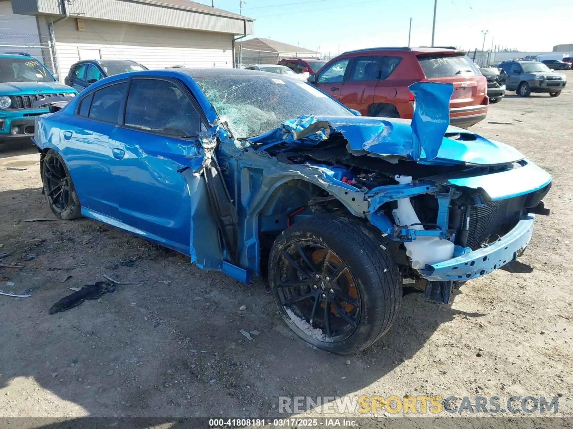 1 fotografías del automóvil dañado 2C3CDXGJXPH560188 DODGE CHARGER 2023