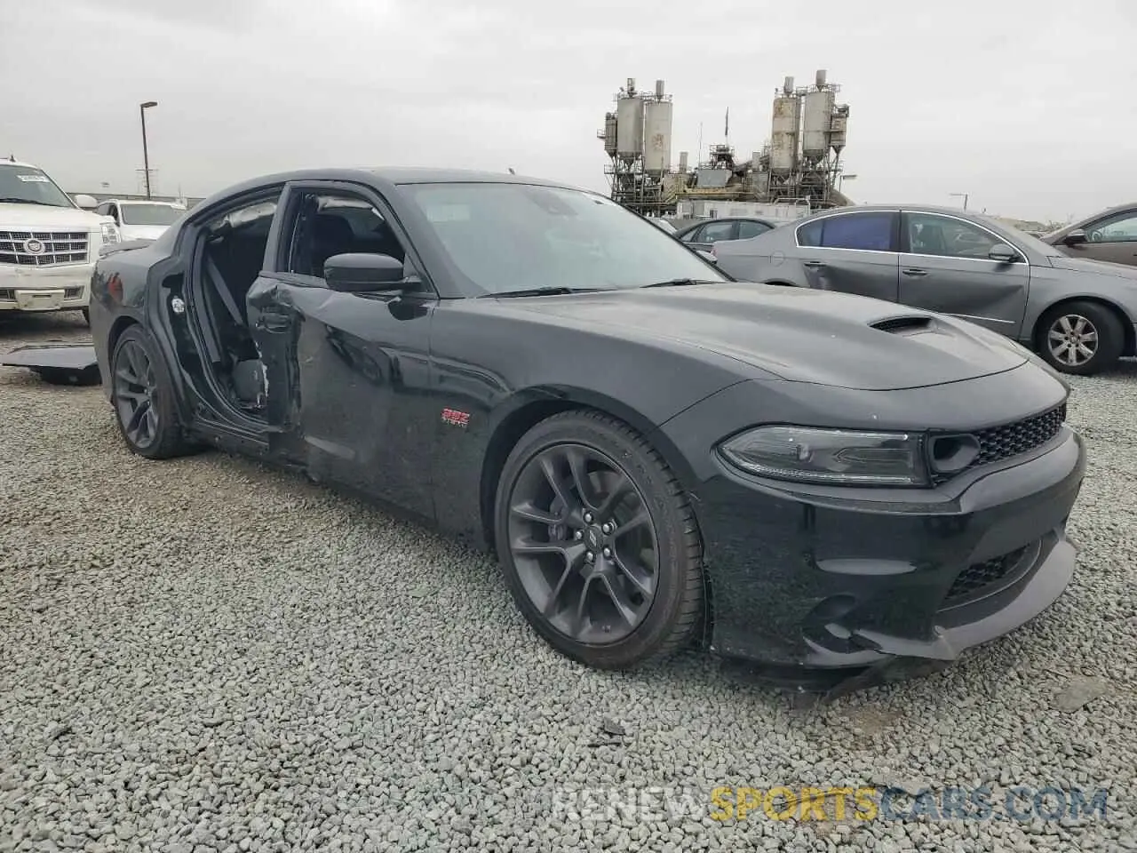 4 fotografías del automóvil dañado 2C3CDXGJXPH588590 DODGE CHARGER 2023