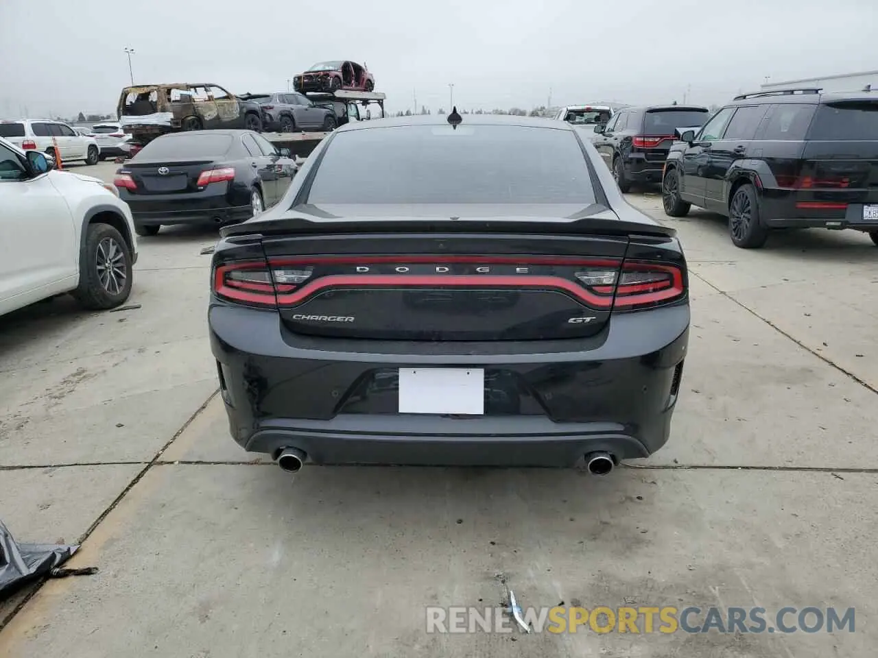 6 fotografías del automóvil dañado 2C3CDXHG0PH699815 DODGE CHARGER 2023