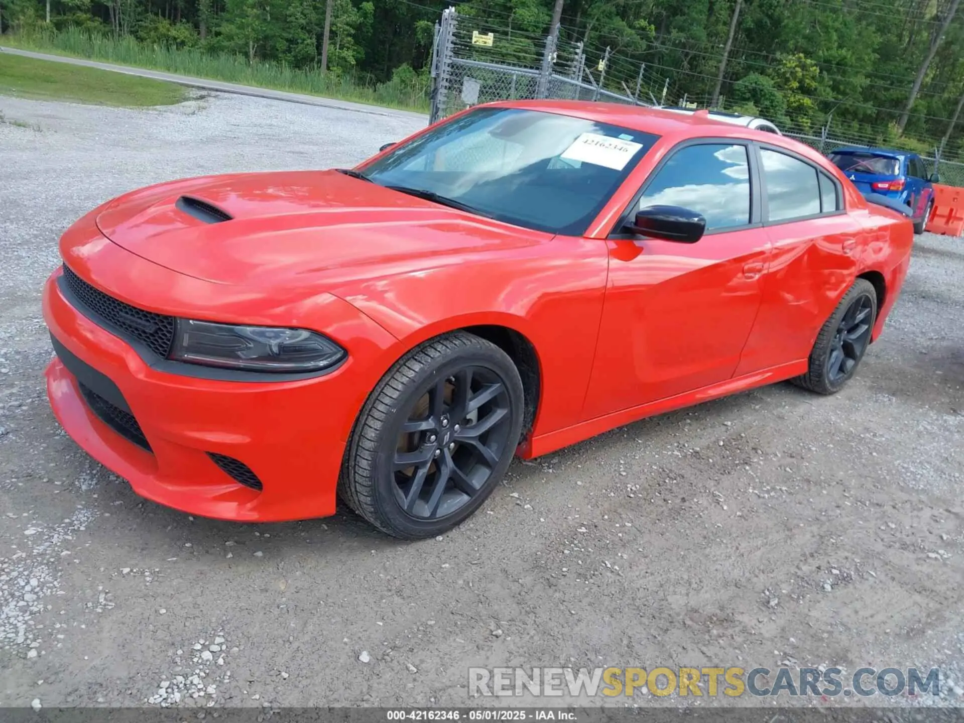 2 fotografías del automóvil dañado 2C3CDXHG1PH515773 DODGE CHARGER 2023