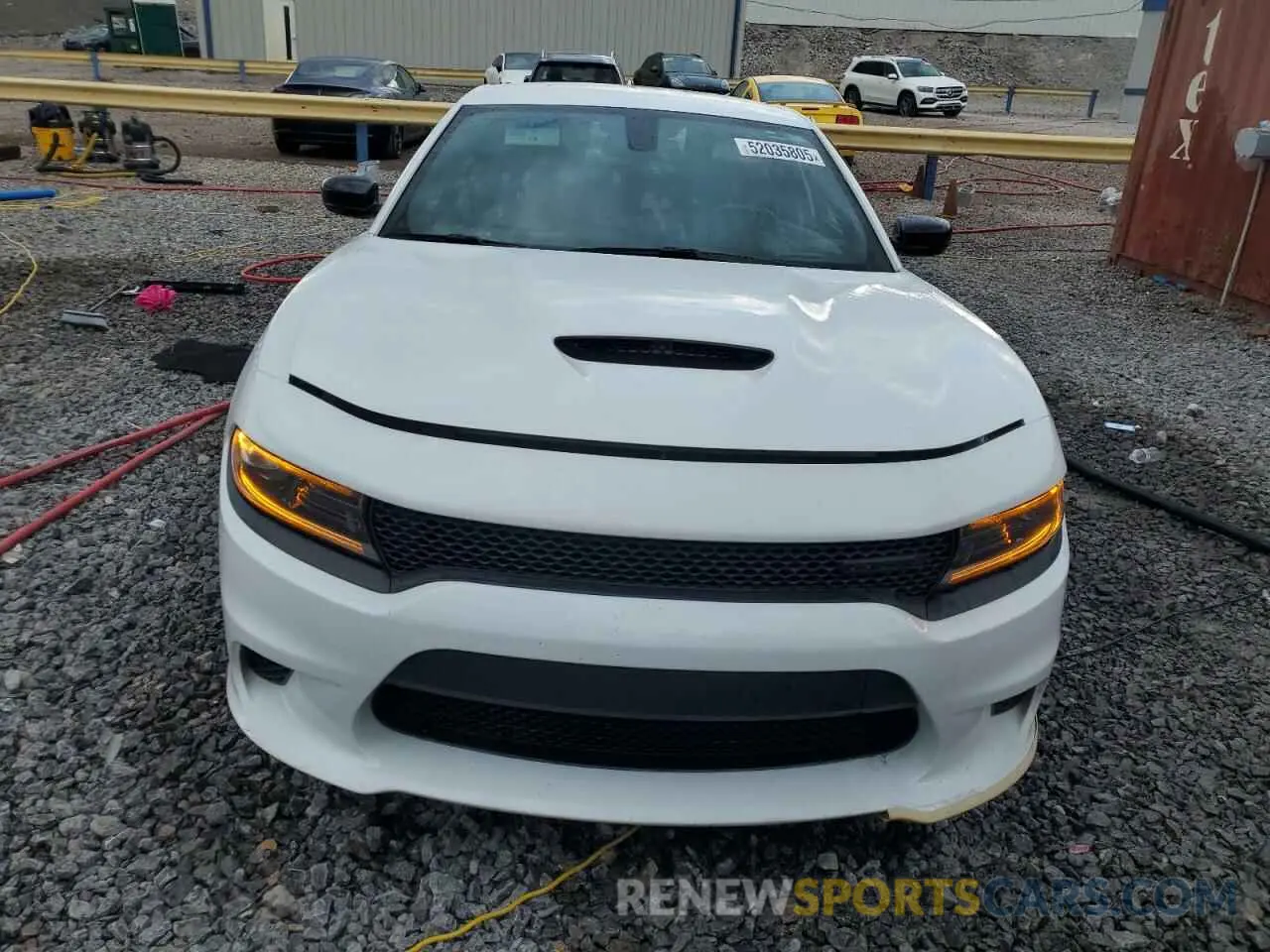 5 fotografías del automóvil dañado 2C3CDXHG1PH556727 DODGE CHARGER 2023