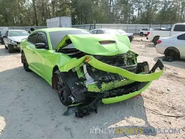 11 fotografías del automóvil dañado 2C3CDXHG1PH572166 DODGE CHARGER 2023
