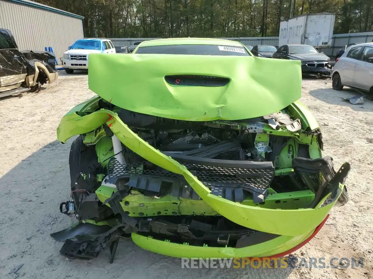 5 fotografías del automóvil dañado 2C3CDXHG1PH572166 DODGE CHARGER 2023