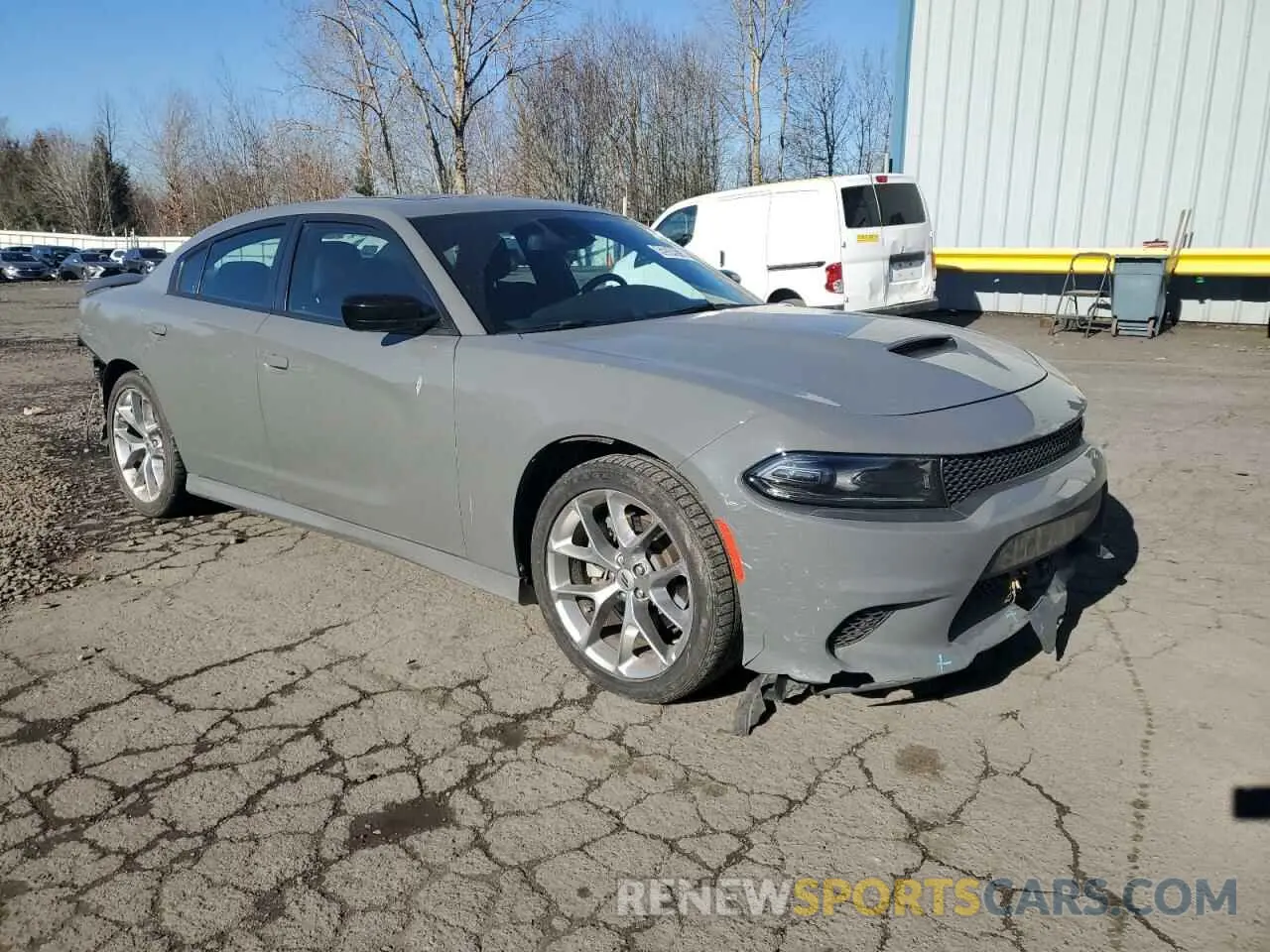 4 fotografías del automóvil dañado 2C3CDXHG1PH584317 DODGE CHARGER 2023