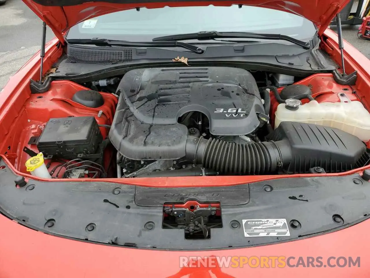 11 fotografías del automóvil dañado 2C3CDXHG1PH588111 DODGE CHARGER 2023