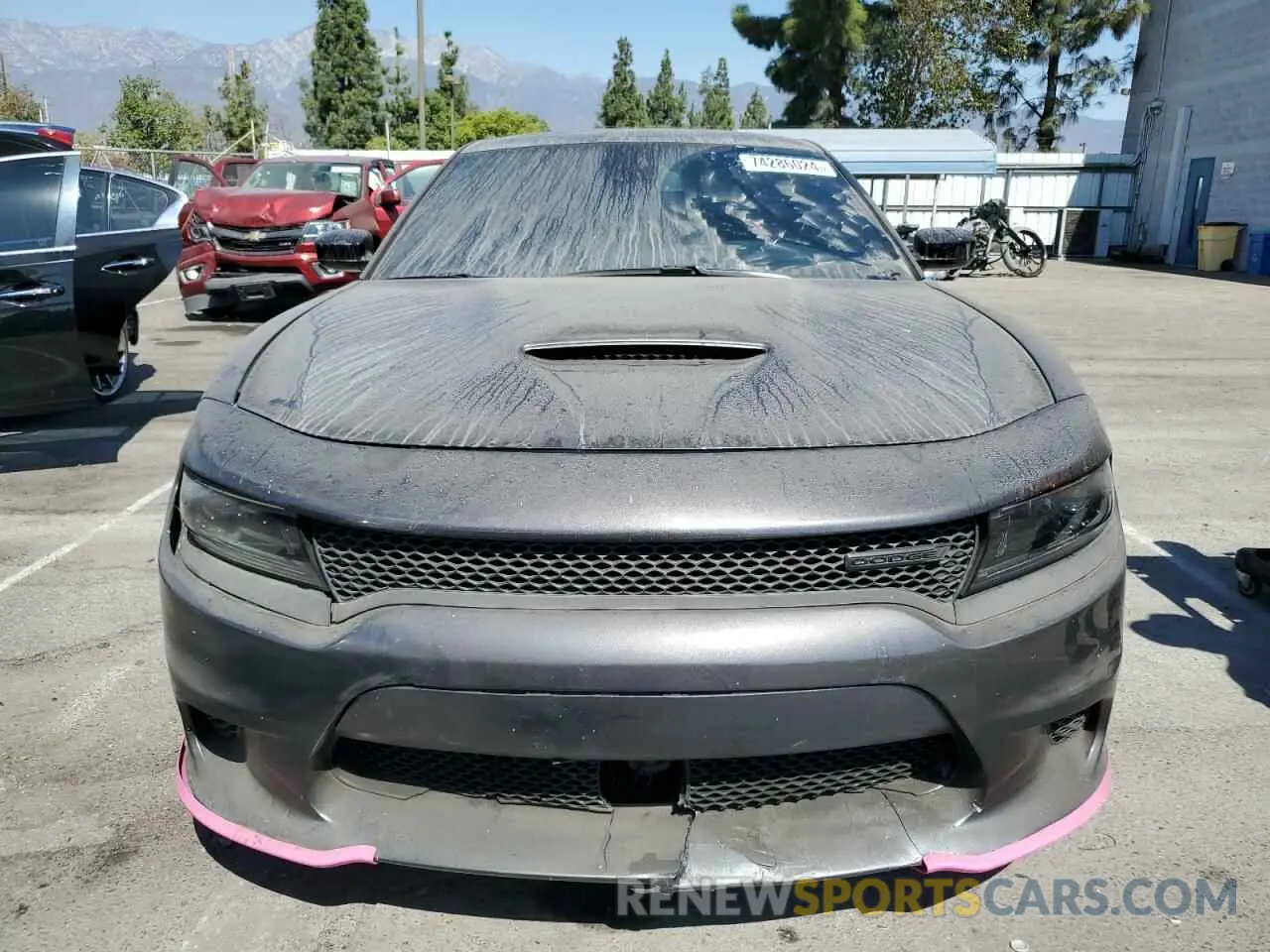 5 fotografías del automóvil dañado 2C3CDXHG2PH588330 DODGE CHARGER 2023