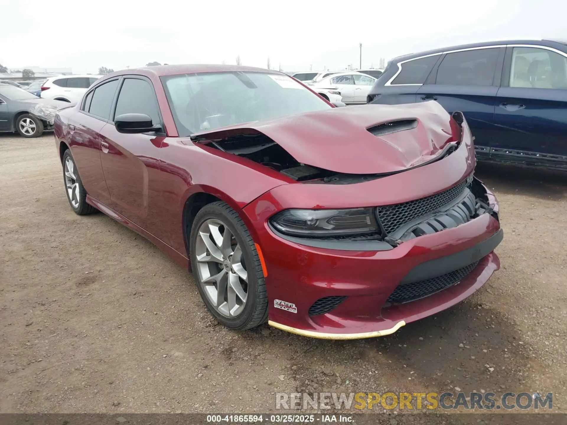 1 fotografías del automóvil dañado 2C3CDXHG2PH639454 DODGE CHARGER 2023