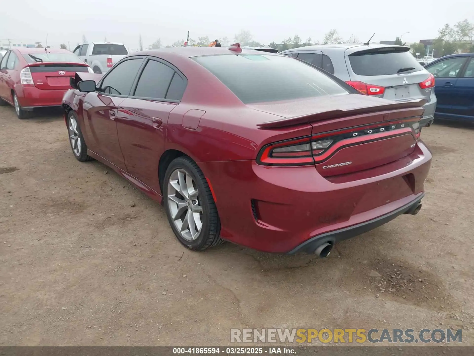3 fotografías del automóvil dañado 2C3CDXHG2PH639454 DODGE CHARGER 2023