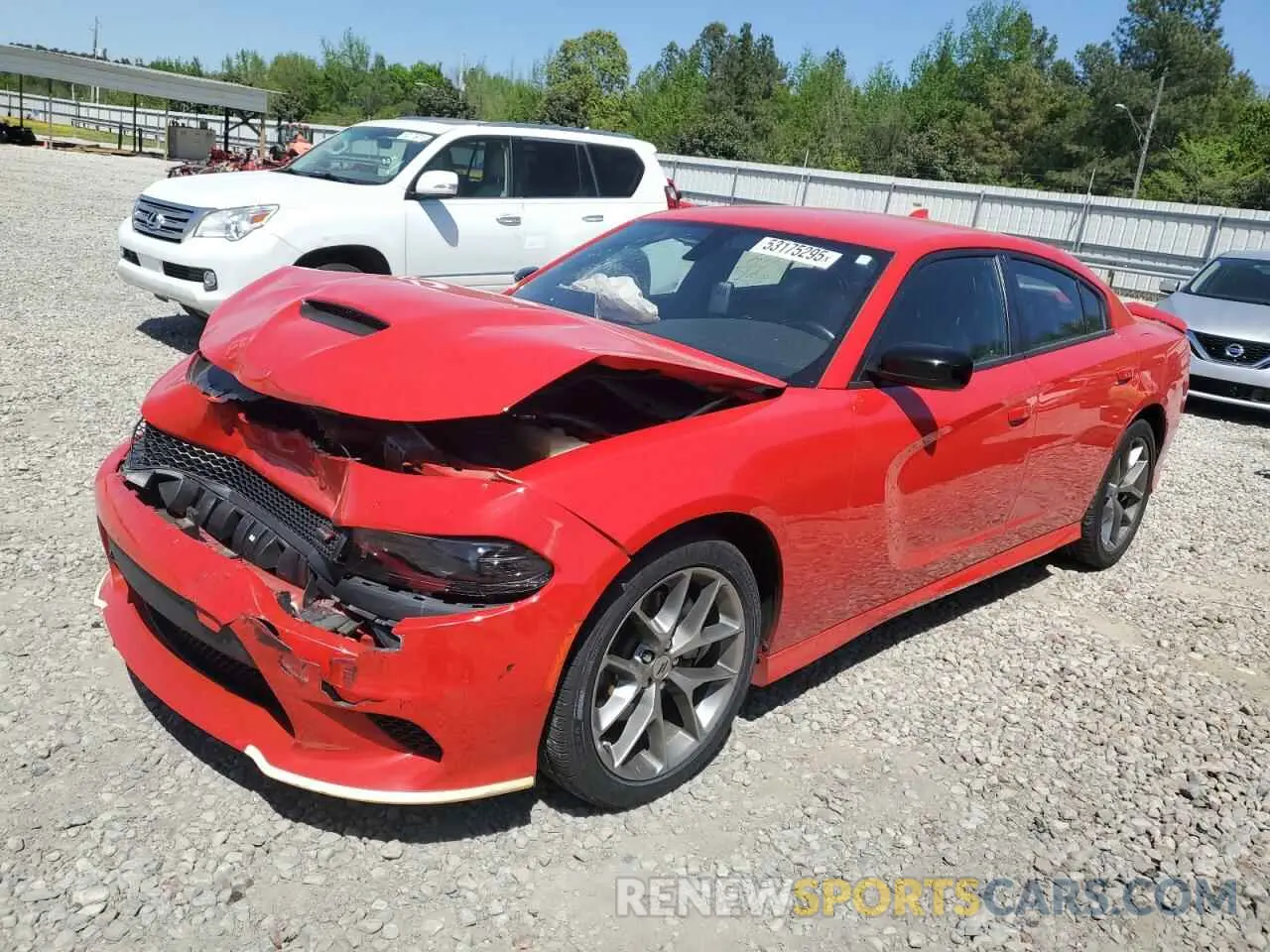 1 fotografías del automóvil dañado 2C3CDXHG3PH530470 DODGE CHARGER 2023
