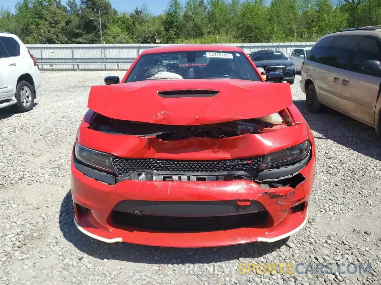 5 fotografías del automóvil dañado 2C3CDXHG3PH530470 DODGE CHARGER 2023