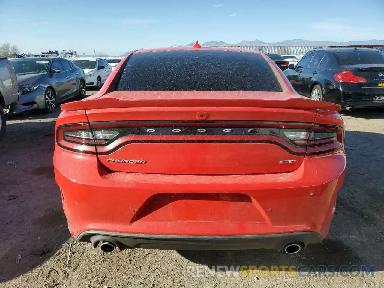 6 fotografías del automóvil dañado 2C3CDXHG3PH533191 DODGE CHARGER 2023