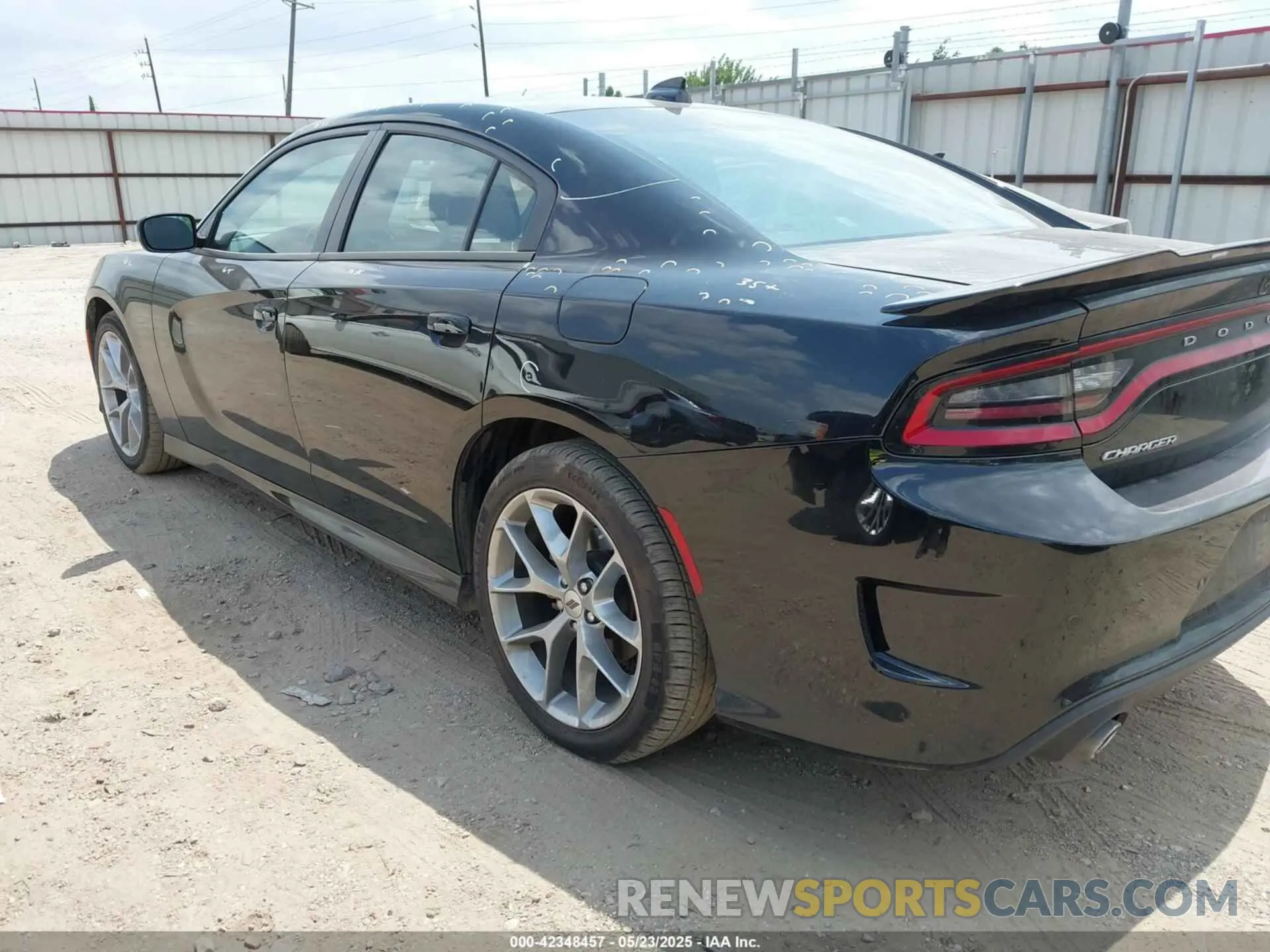 3 fotografías del automóvil dañado 2C3CDXHG3PH587915 DODGE CHARGER 2023