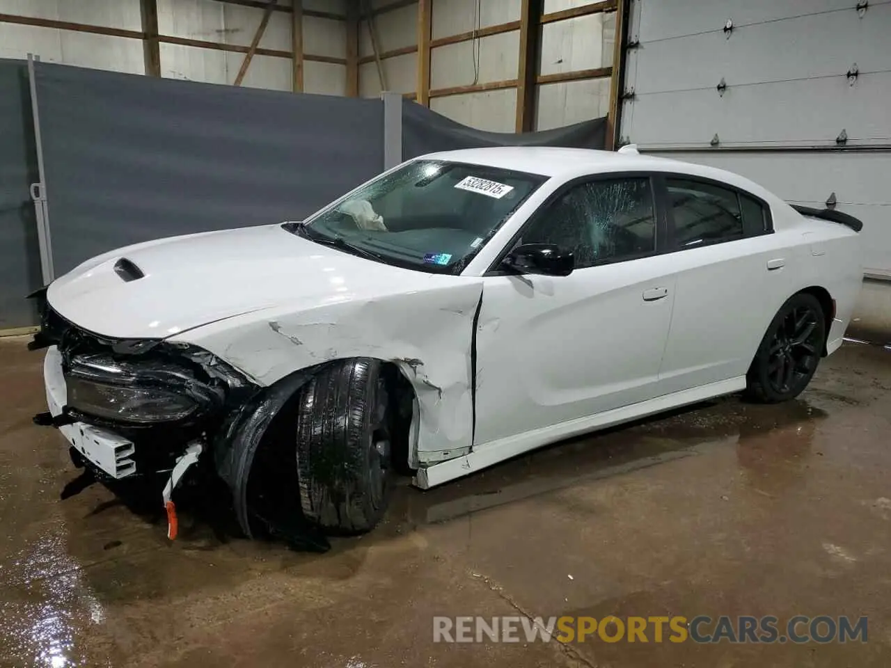 1 fotografías del automóvil dañado 2C3CDXHG3PH607144 DODGE CHARGER 2023