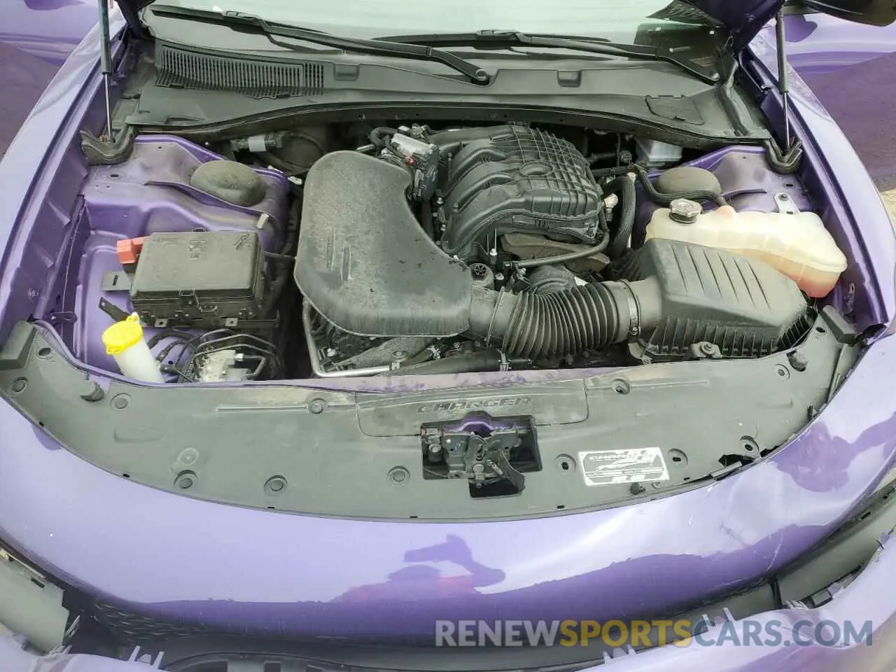 11 fotografías del automóvil dañado 2C3CDXHG3PH638829 DODGE CHARGER 2023