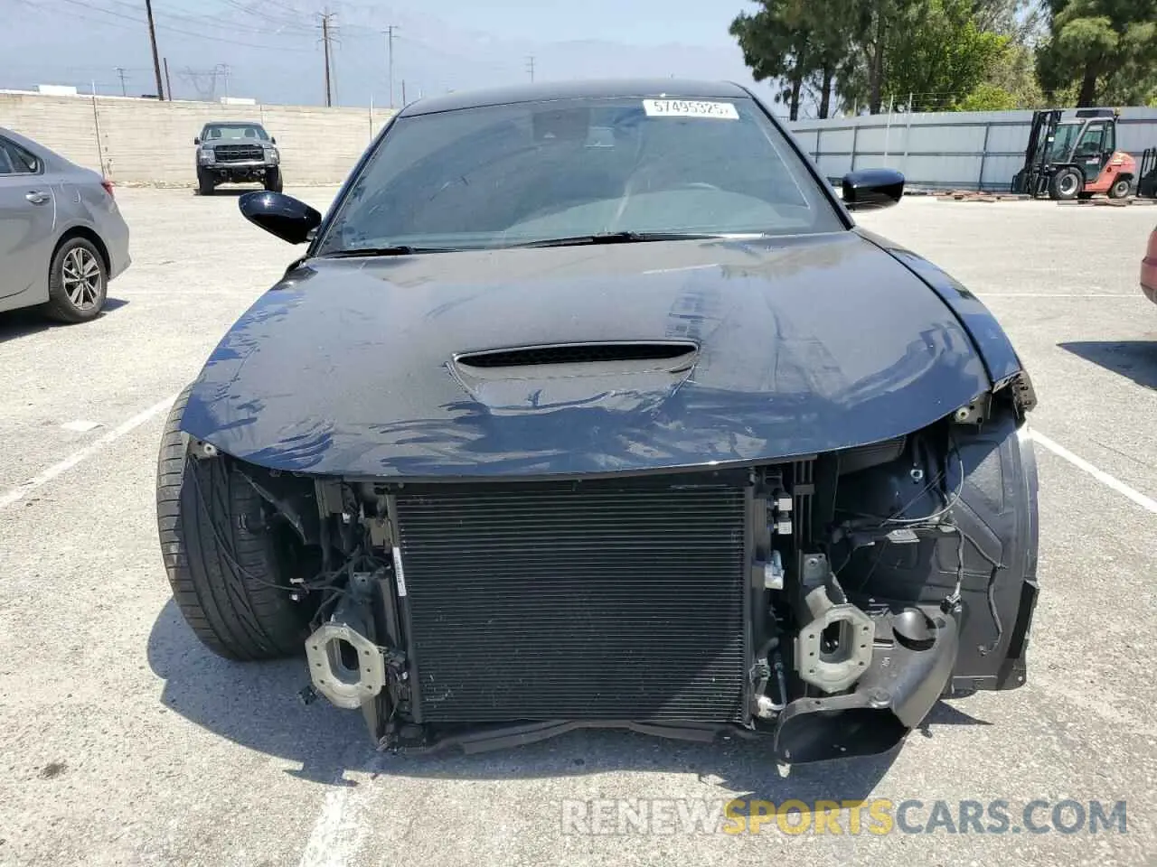 5 fotografías del automóvil dañado 2C3CDXHG4PH504718 DODGE CHARGER 2023