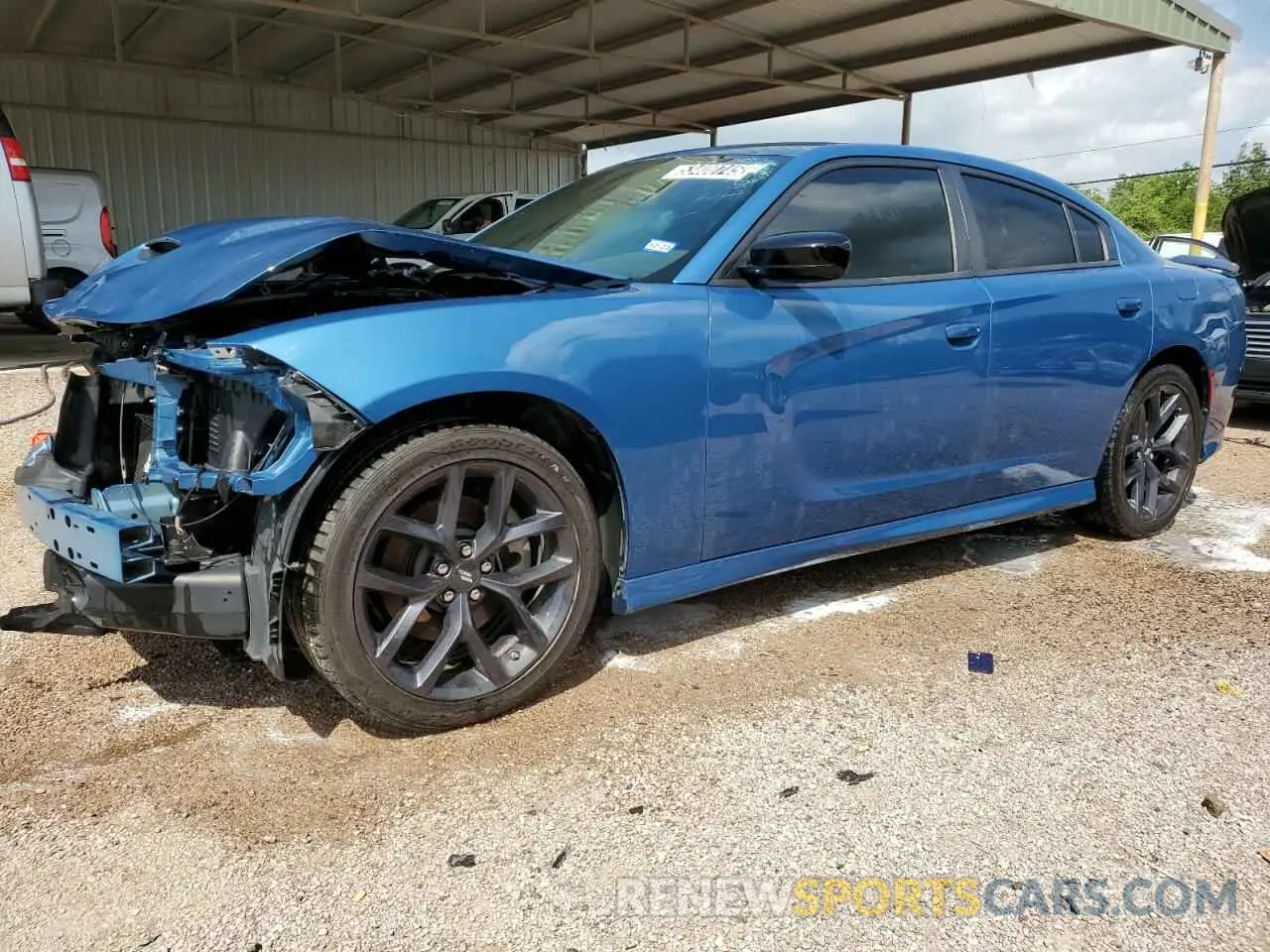 1 fotografías del automóvil dañado 2C3CDXHG4PH671094 DODGE CHARGER 2023
