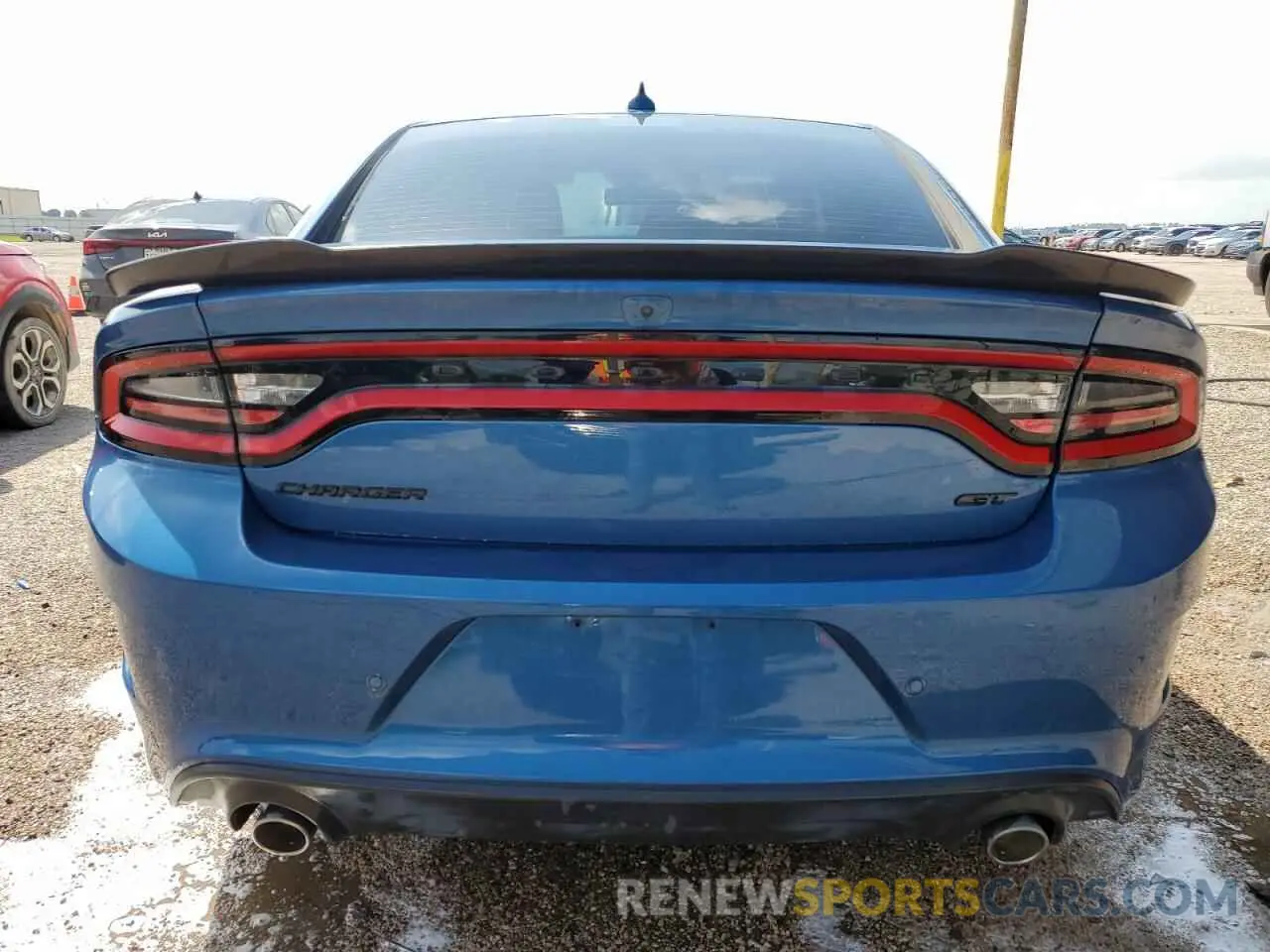 6 fotografías del automóvil dañado 2C3CDXHG4PH671094 DODGE CHARGER 2023