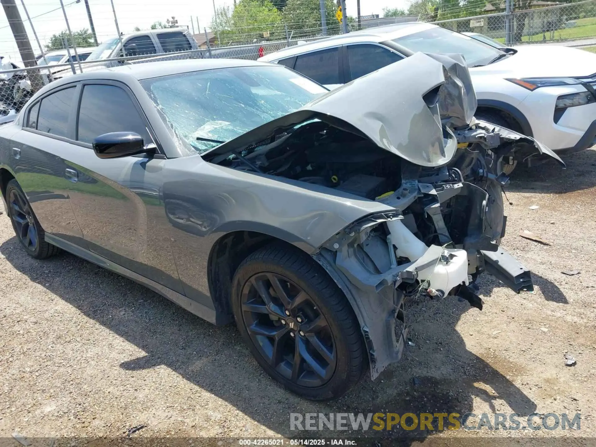 1 fotografías del automóvil dañado 2C3CDXHG5PH651128 DODGE CHARGER 2023