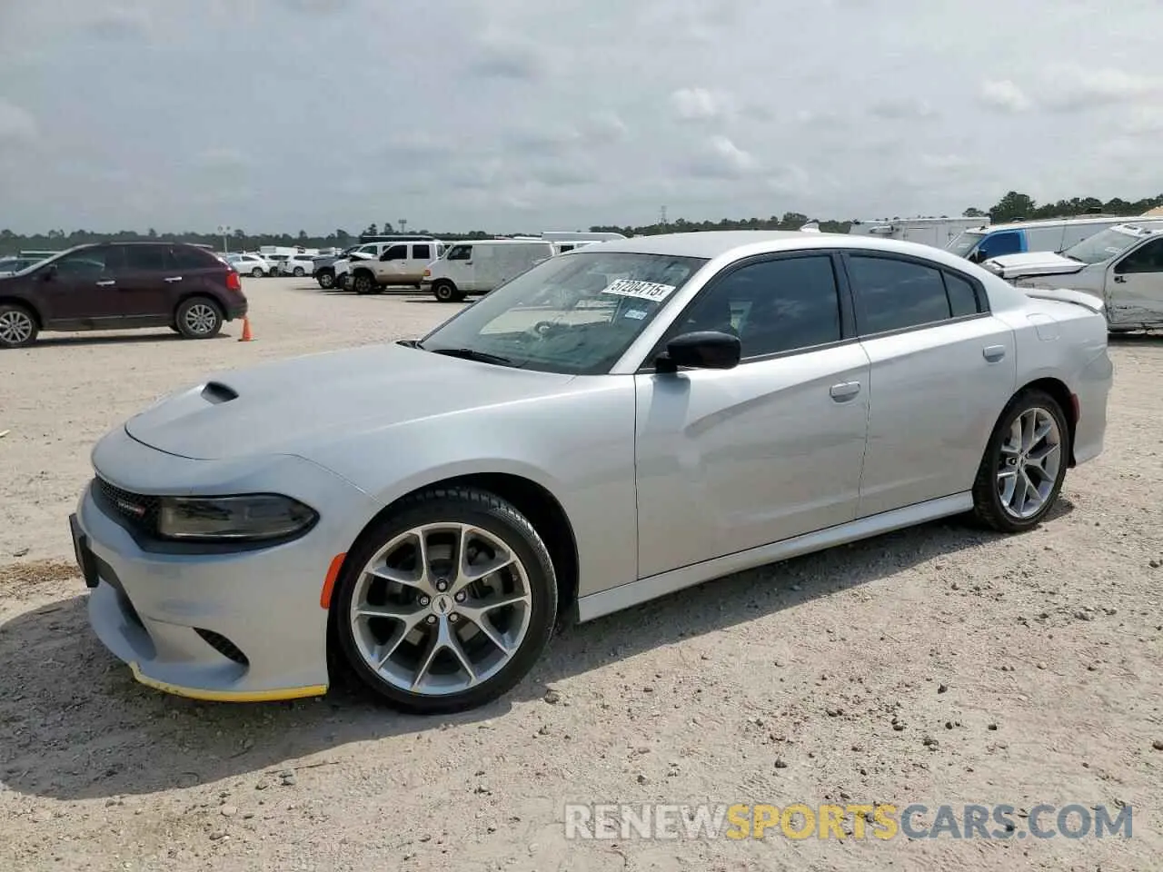 1 fotografías del automóvil dañado 2C3CDXHG5PH697655 DODGE CHARGER 2023