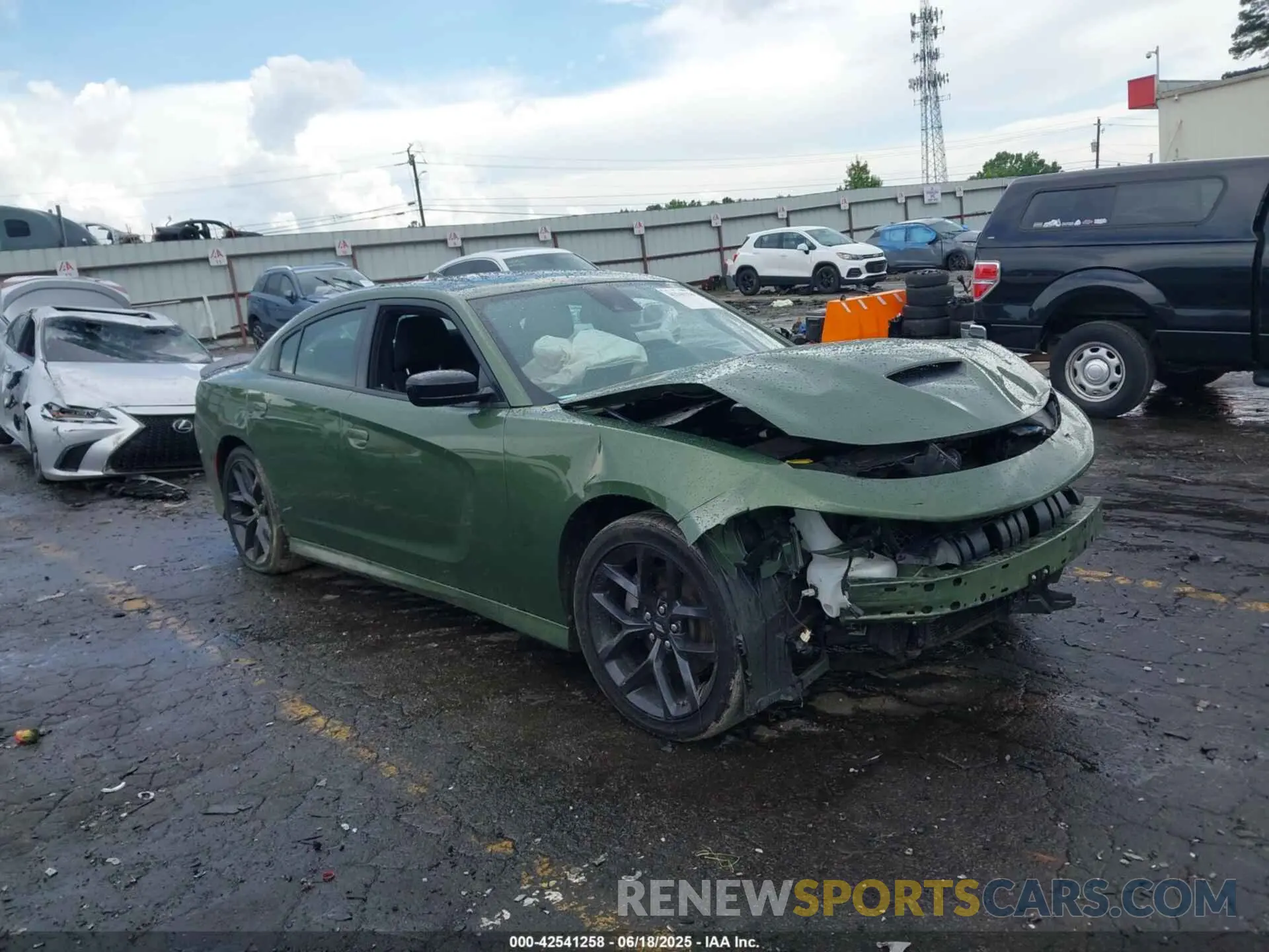 1 fotografías del automóvil dañado 2C3CDXHG6PH583423 DODGE CHARGER 2023