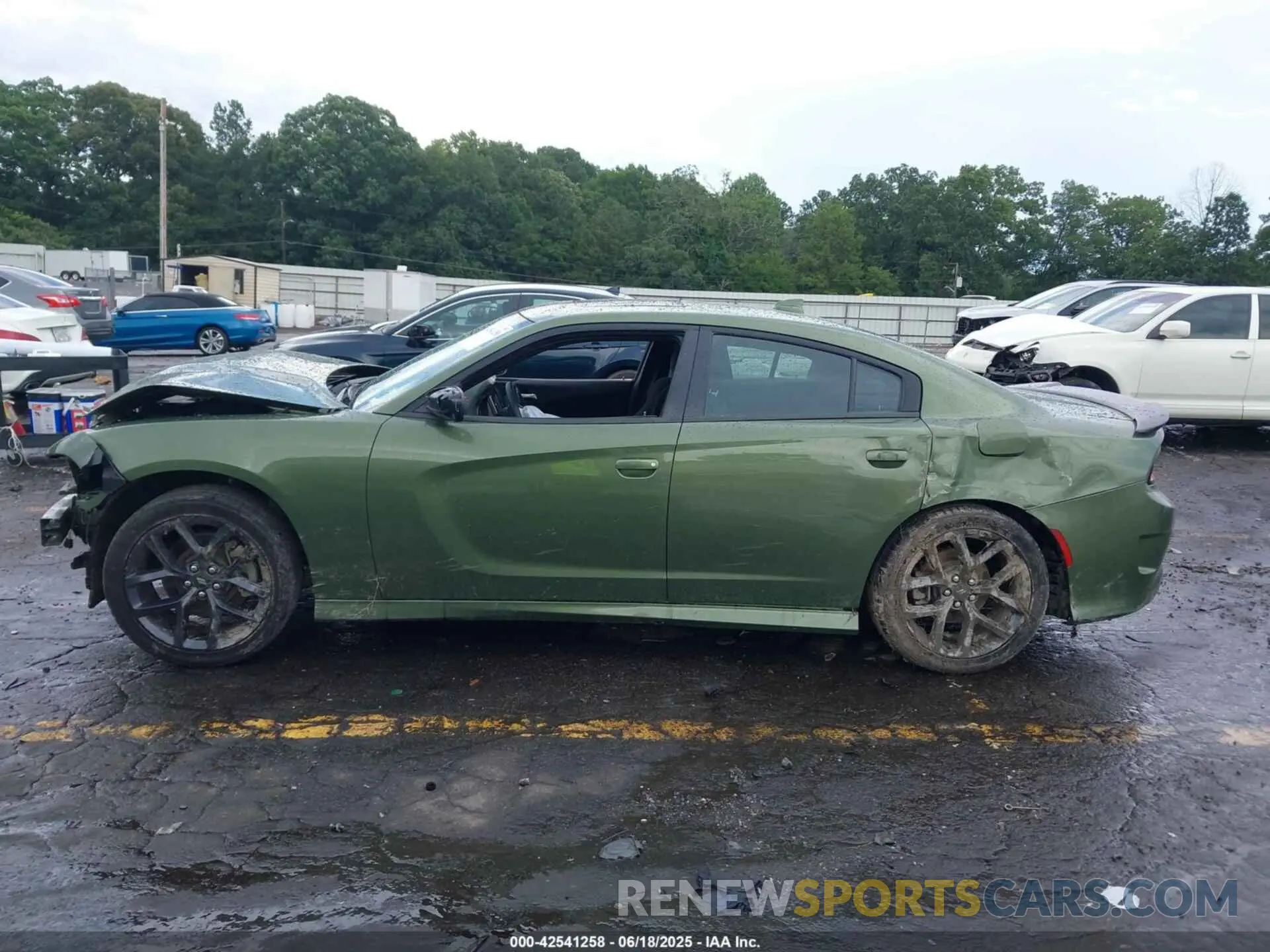 14 fotografías del automóvil dañado 2C3CDXHG6PH583423 DODGE CHARGER 2023