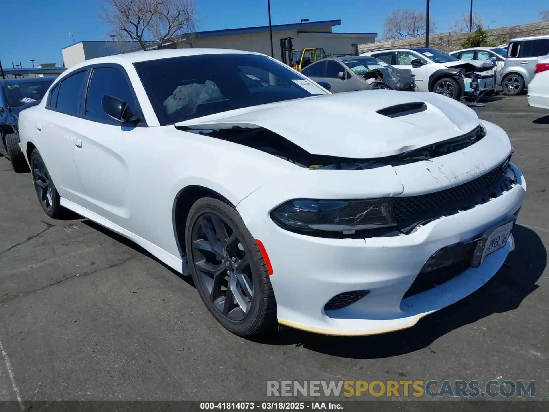 1 fotografías del automóvil dañado 2C3CDXHG6PH655706 DODGE CHARGER 2023