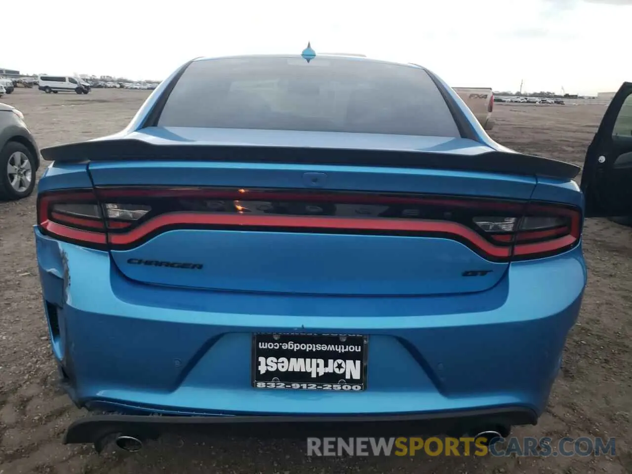 6 fotografías del automóvil dañado 2C3CDXHG7PH612315 DODGE CHARGER 2023