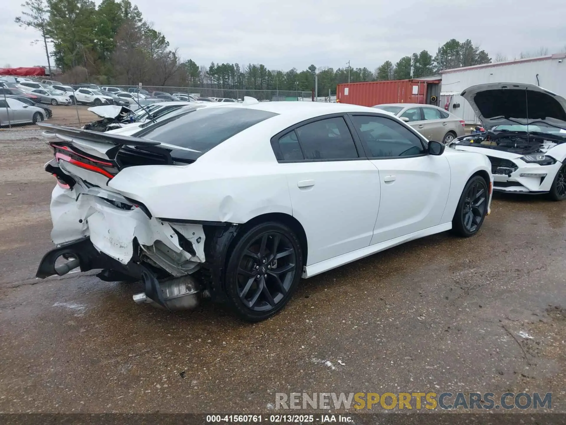 4 fotografías del automóvil dañado 2C3CDXHG8PH543084 DODGE CHARGER 2023